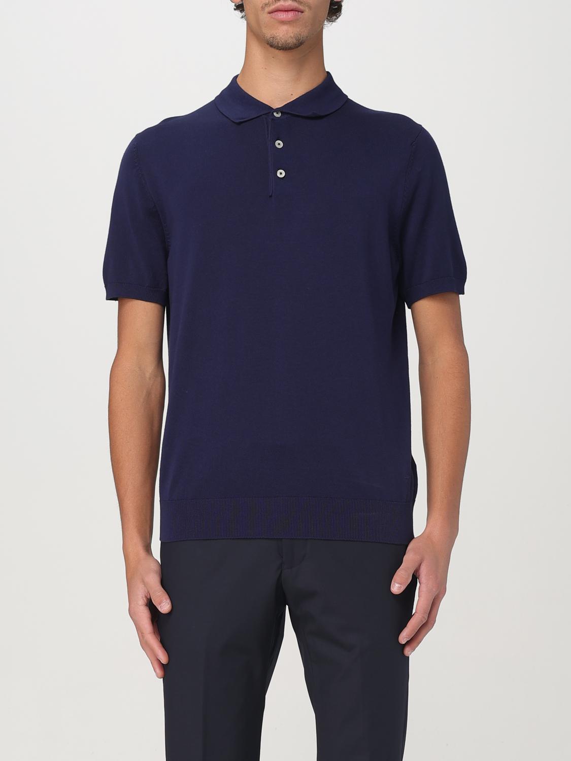 MANUEL RITZ POLO: Pullover herren Manuel Ritz, Blau - Img 1