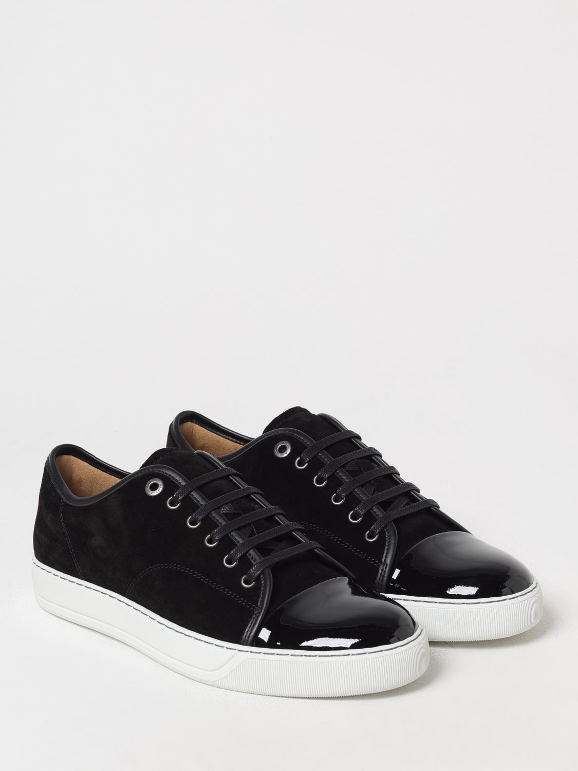 LANVIN SNEAKERS: Sneakers DBB1 Lanvin in camoscio , Nero - Img 2
