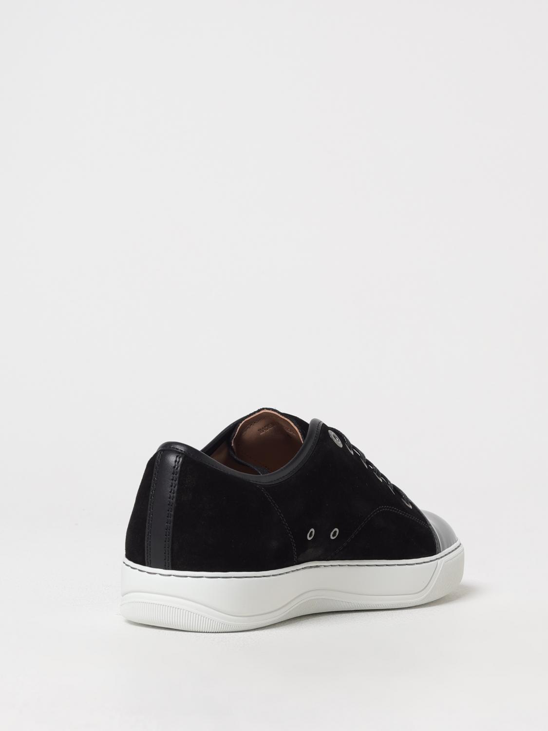 LANVIN SNEAKERS: Sneakers DBB1 Lanvin in camoscio , Nero - Img 3