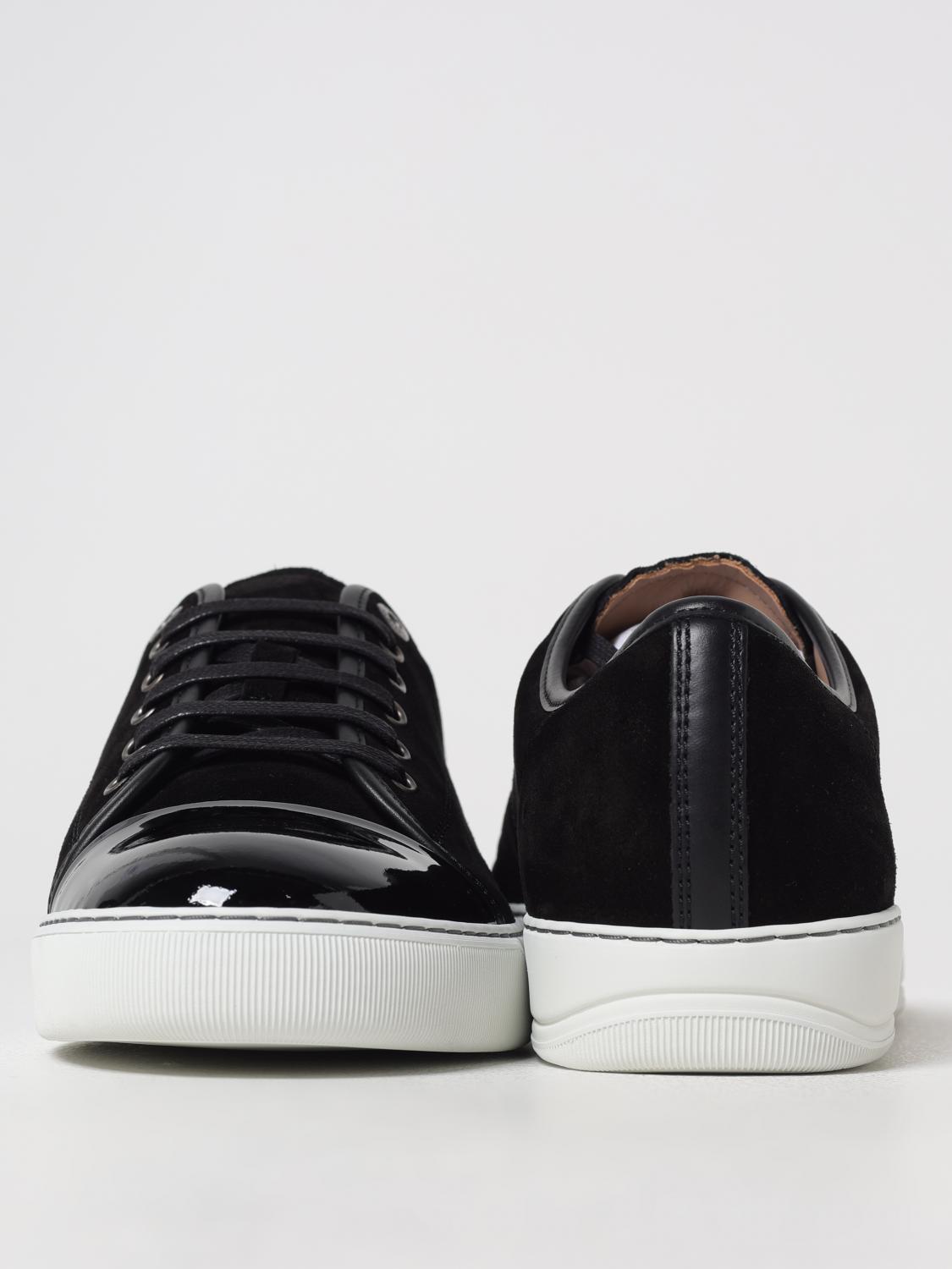 LANVIN SNEAKERS: Sneakers DBB1 Lanvin in camoscio , Nero - Img 4