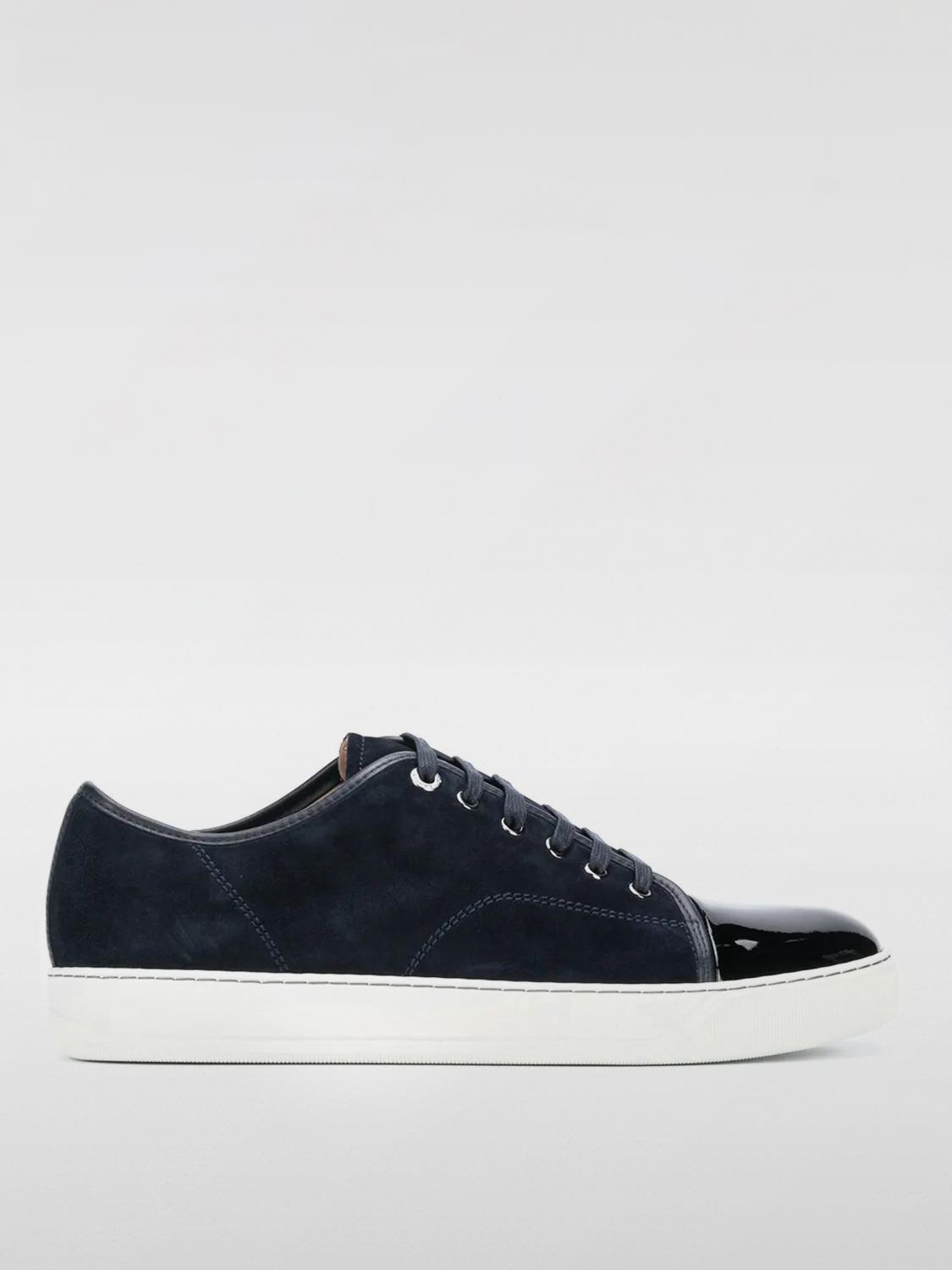 LANVIN SNEAKERS: DBB1 Wildleder Sneakers Lanvin, Blau - Img 1