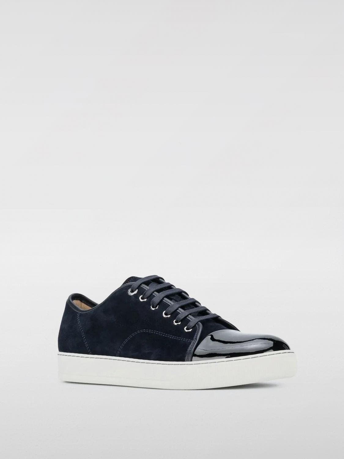LANVIN SNEAKERS: DBB1 Wildleder Sneakers Lanvin, Blau - Img 2
