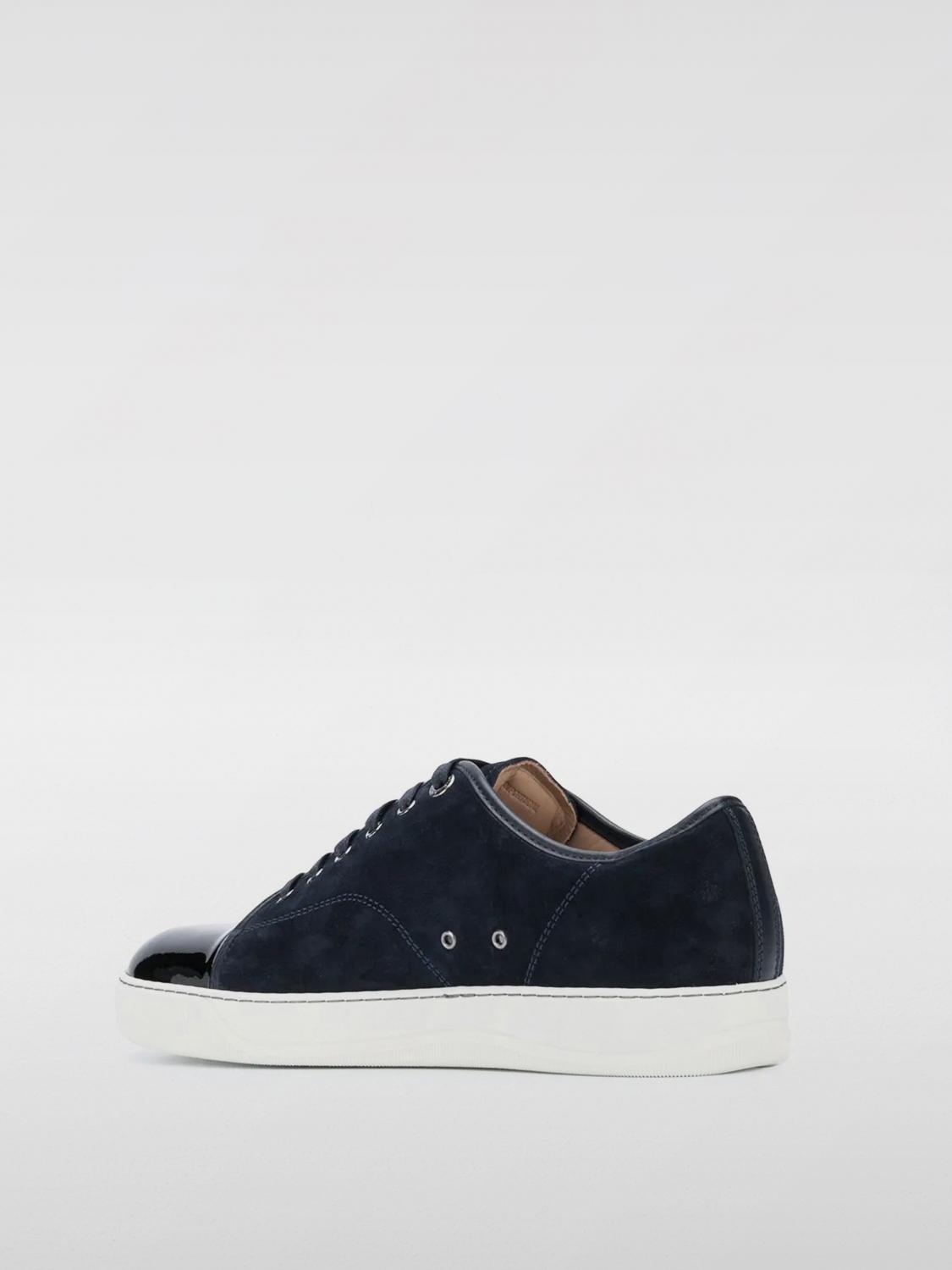 LANVIN SNEAKERS: DBB1 Wildleder Sneakers Lanvin, Blau - Img 3