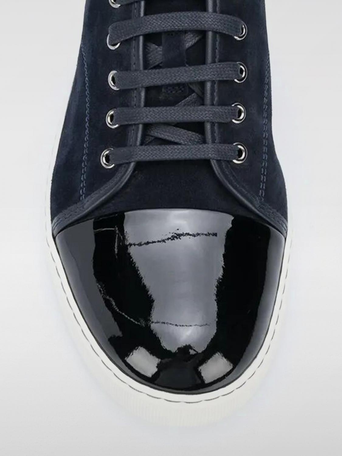 LANVIN SNEAKERS: DBB1 Wildleder Sneakers Lanvin, Blau - Img 4