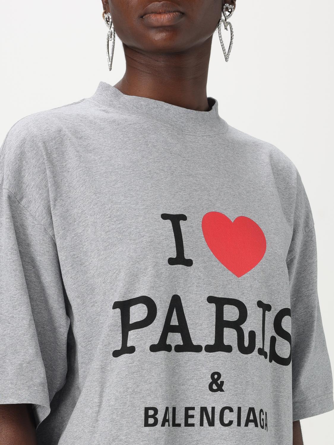Balenciaga Tシャツ レディース - ブラック | 764235TSVI4 | GIGLIO.COM