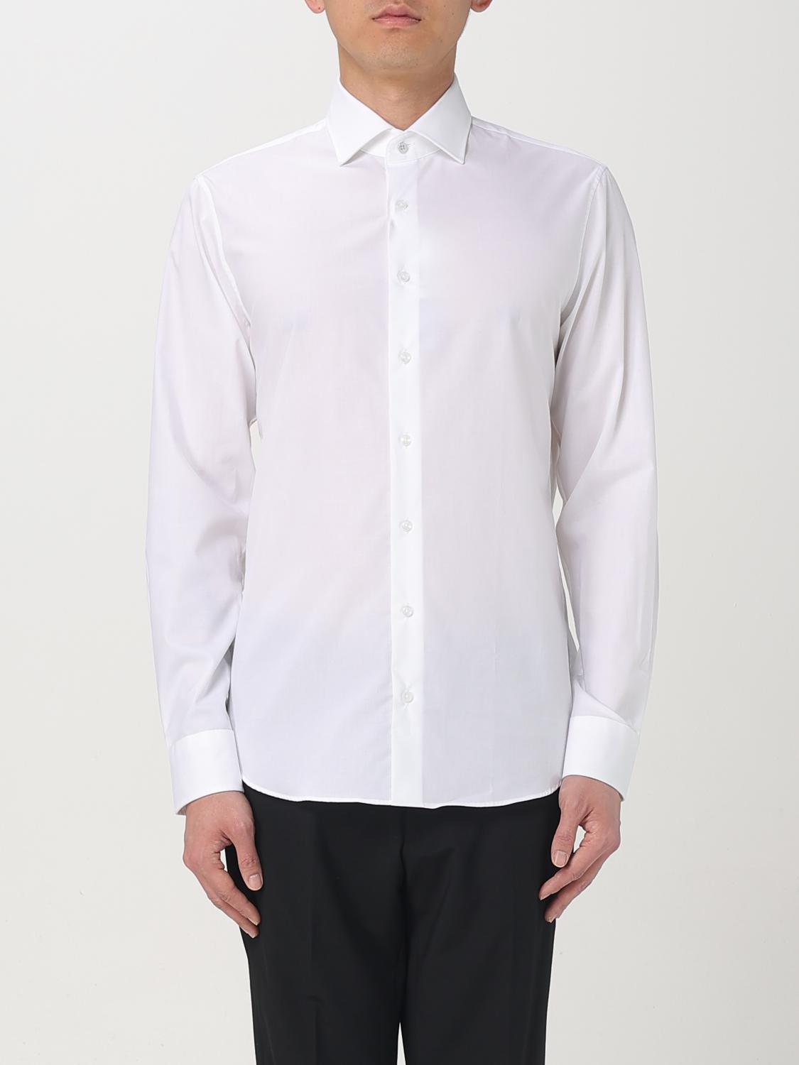 MICHAEL KORS CAMICIA: Camicia classica Michael Kors in cotone , Bianco - Img 1