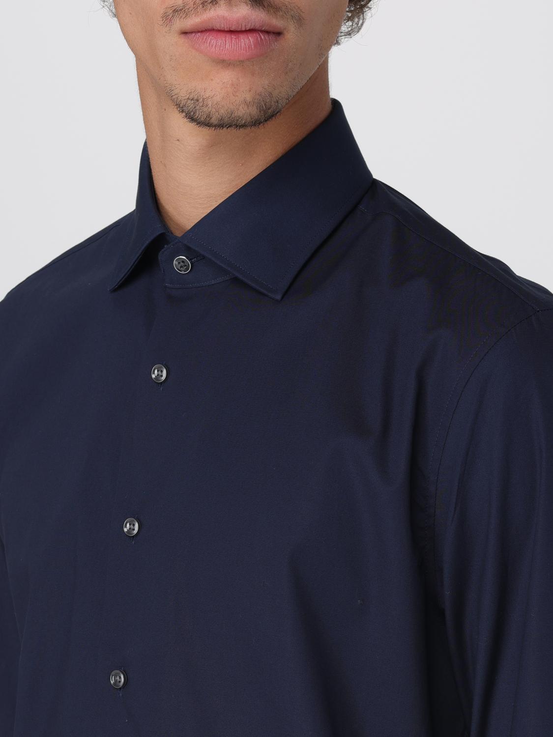MICHAEL KORS CAMICIA: Camicia classica Michael Kors in cotone , Blue - Img 3