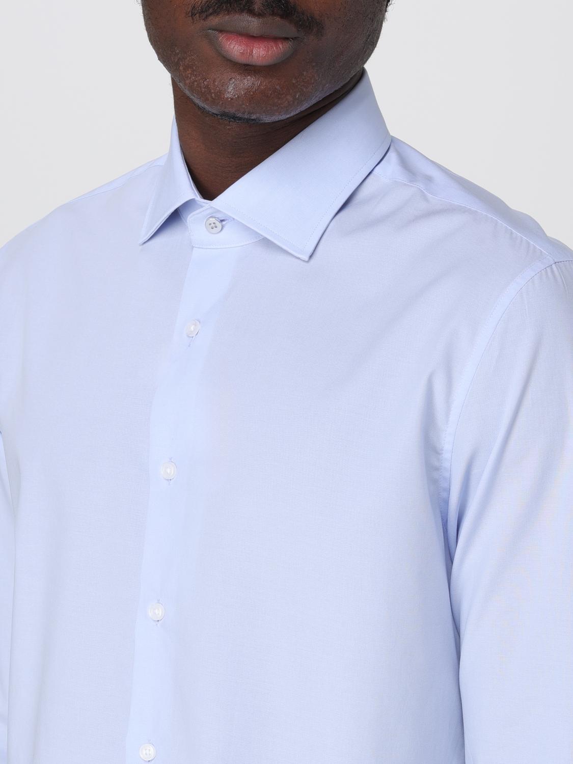 MICHAEL KORS SHIRT: Michael Kors men's shirt, Gnawed Blue - Img 3