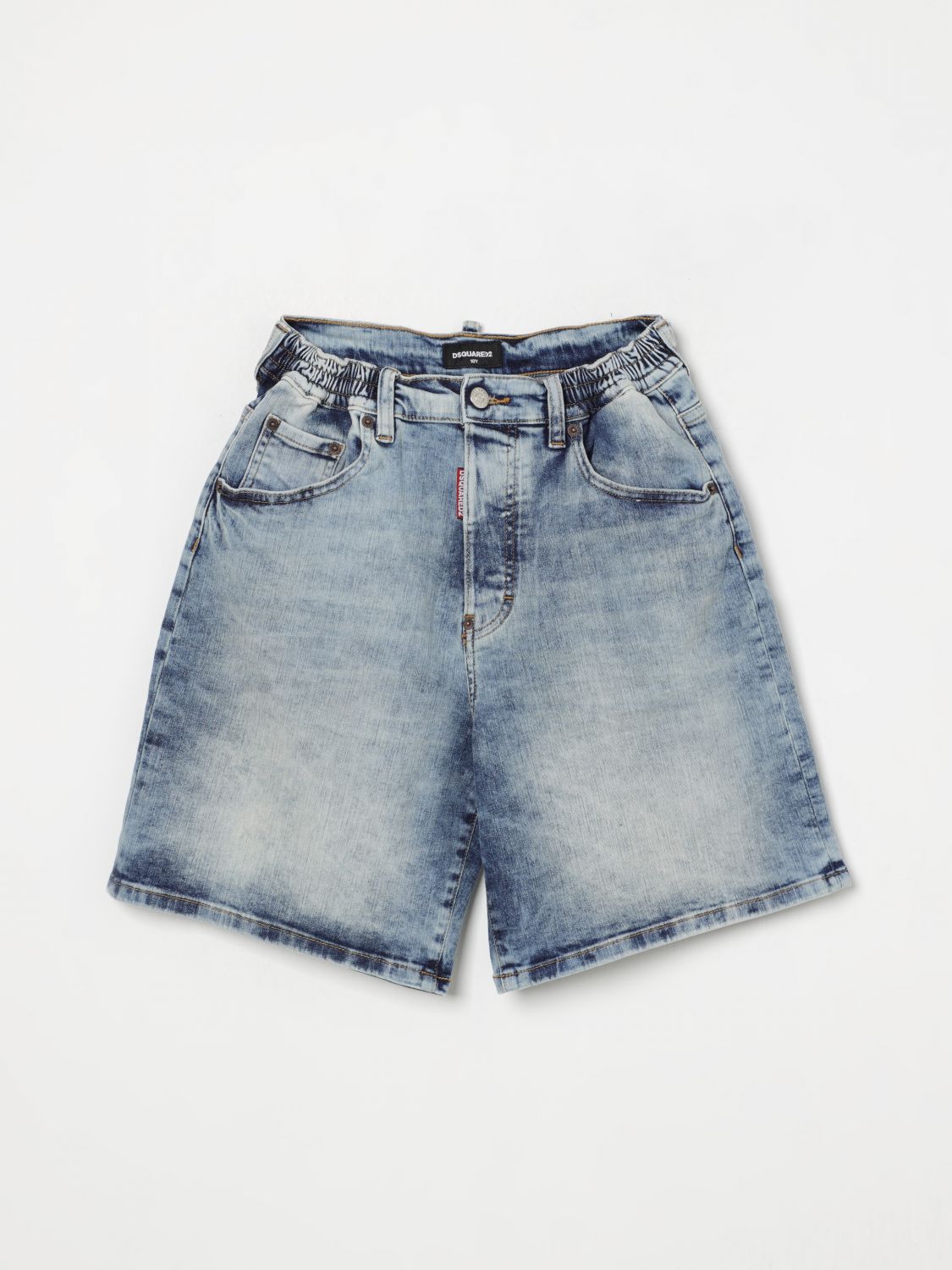 DSQUARED2 SHORTS: Shorts kids Dsquared2, Denim - Img 1