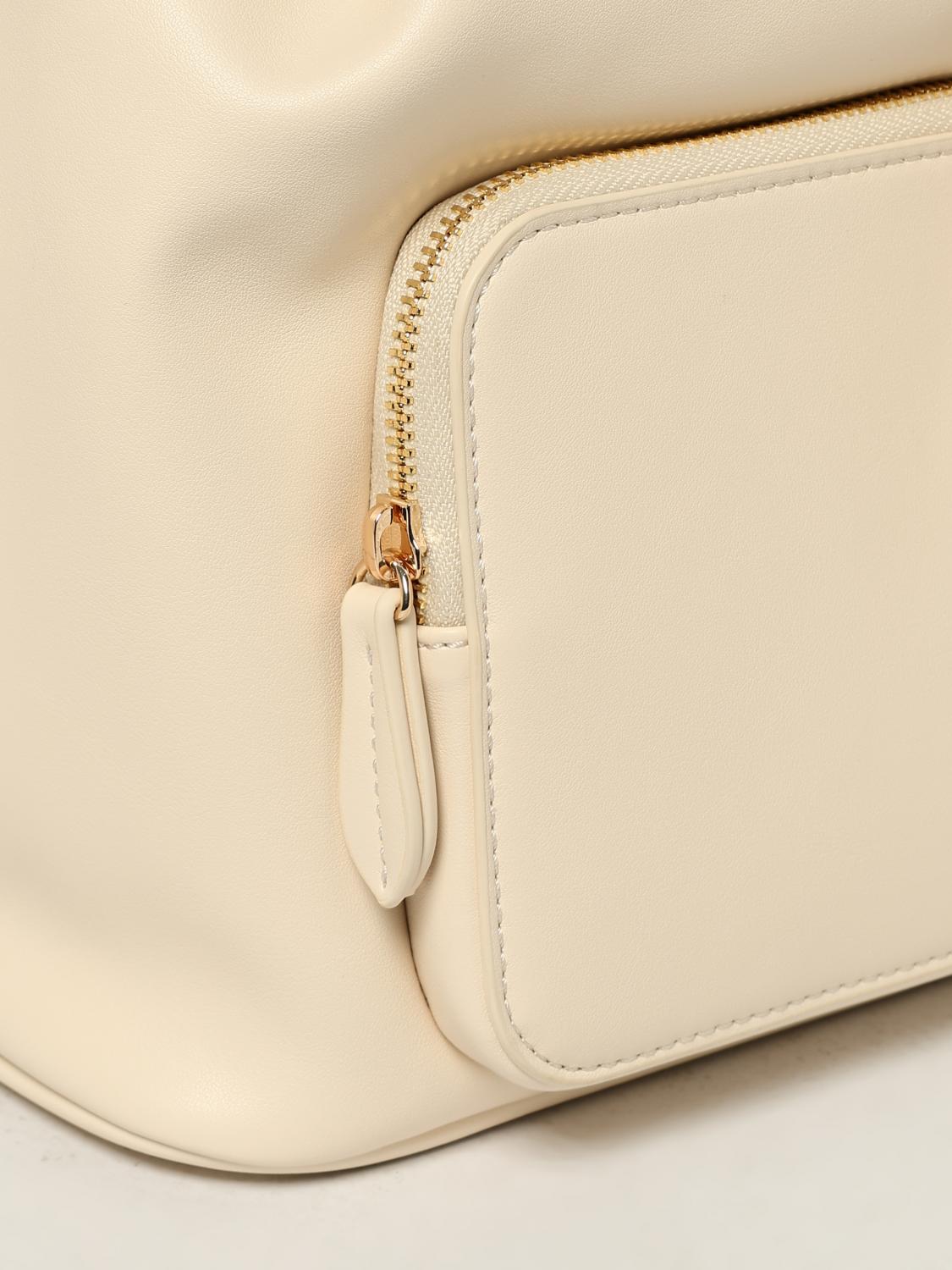 TWINSET ZAINO: Zaino Mon Amour Twinset in pelle sintetica , Bianco - Img 3
