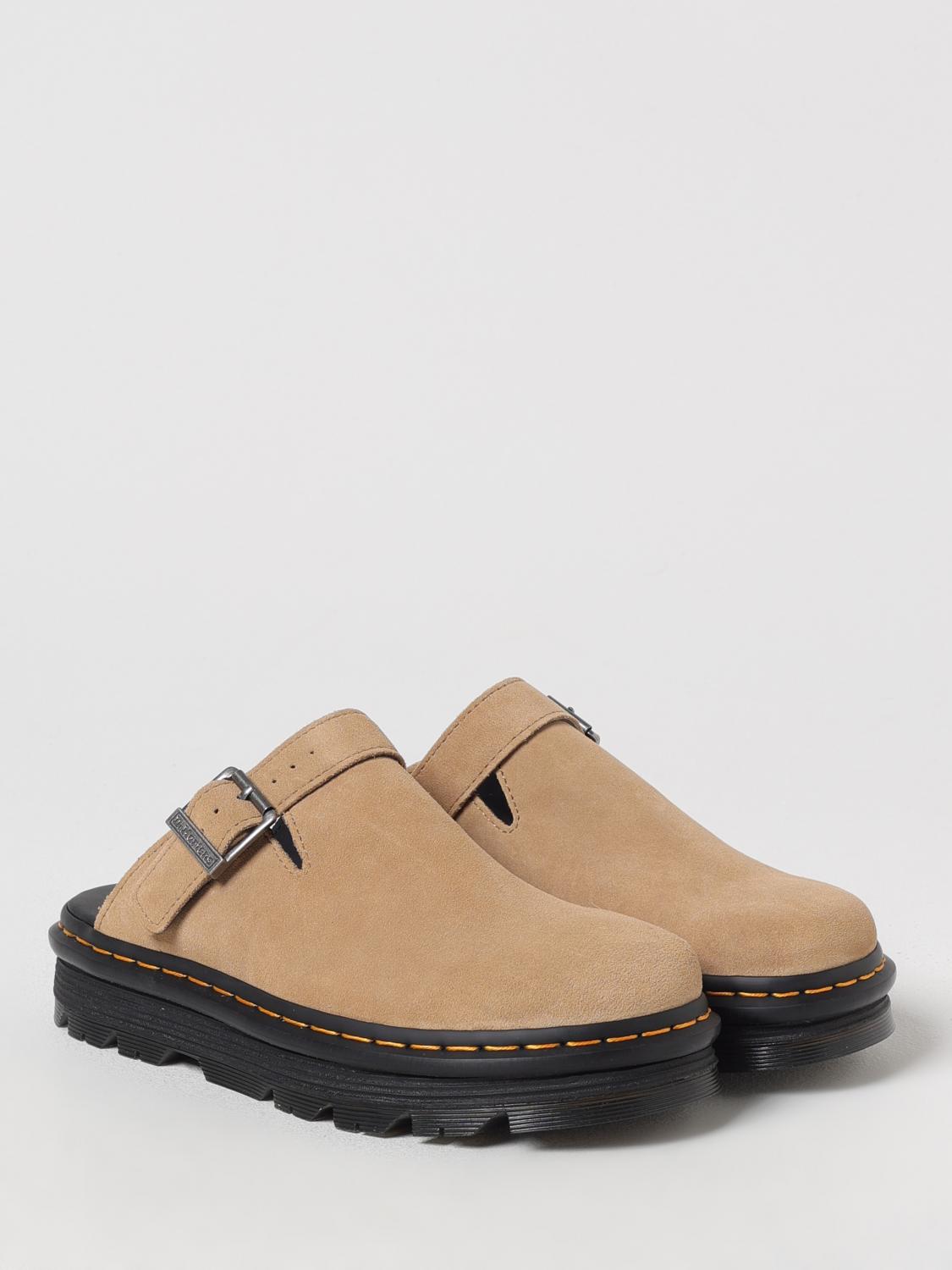 DR. MARTENS SCARPE: Mules Dr. Martens in camoscio , Beige - Img 2