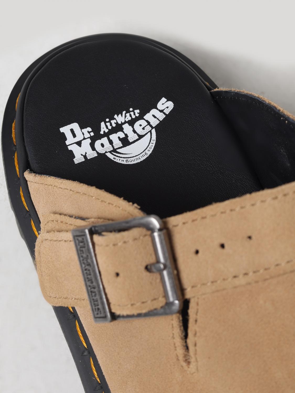 DR. MARTENS SCARPE: Mules Dr. Martens in camoscio , Beige - Img 4