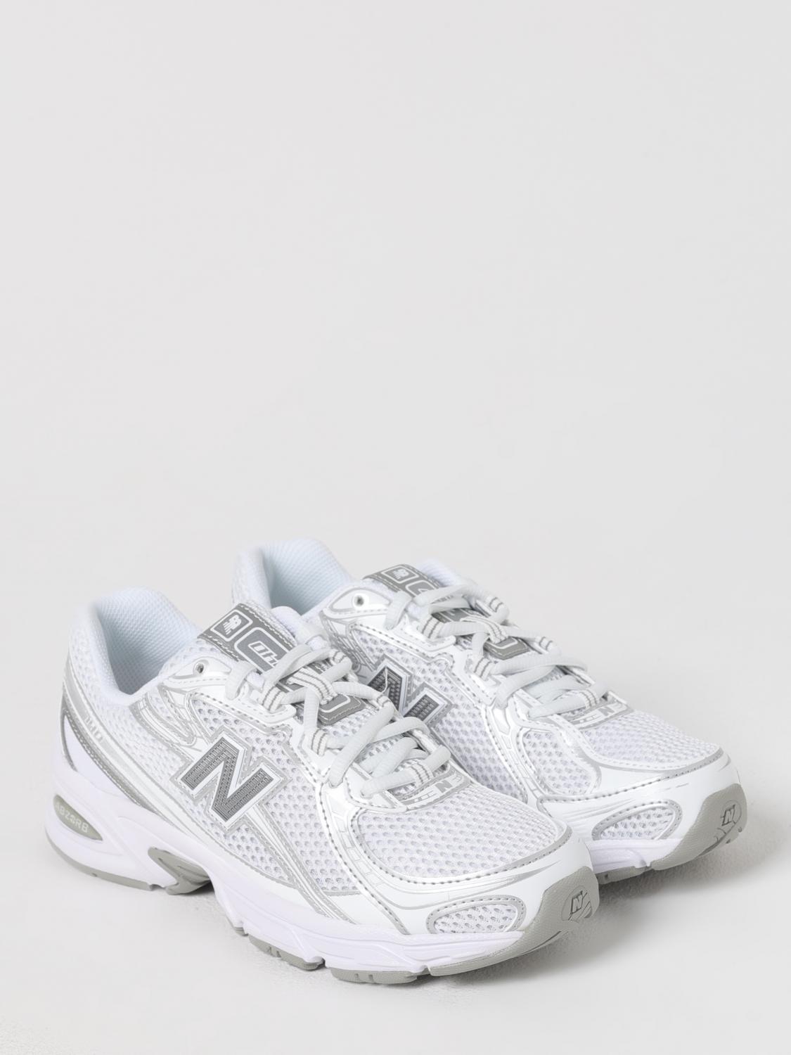 NEW BALANCE SNEAKERS: Sneakers 740 New Balance in pelle sintetica e mesh , Bianco - Img 2