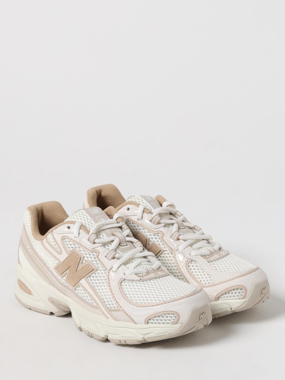 NEW BALANCE SNEAKERS: Sneakers 740 New Balance in pelle sintetica e mesh , Naturale - Img 2