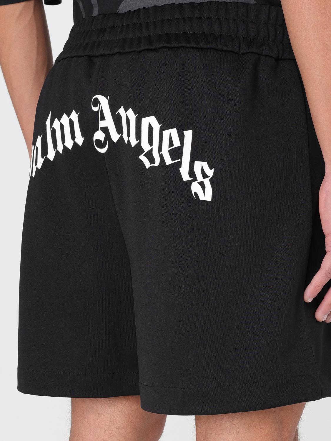 PALM ANGELS SHORTS: Technical Fabric Shorts Palm Angels, Black - Img 5