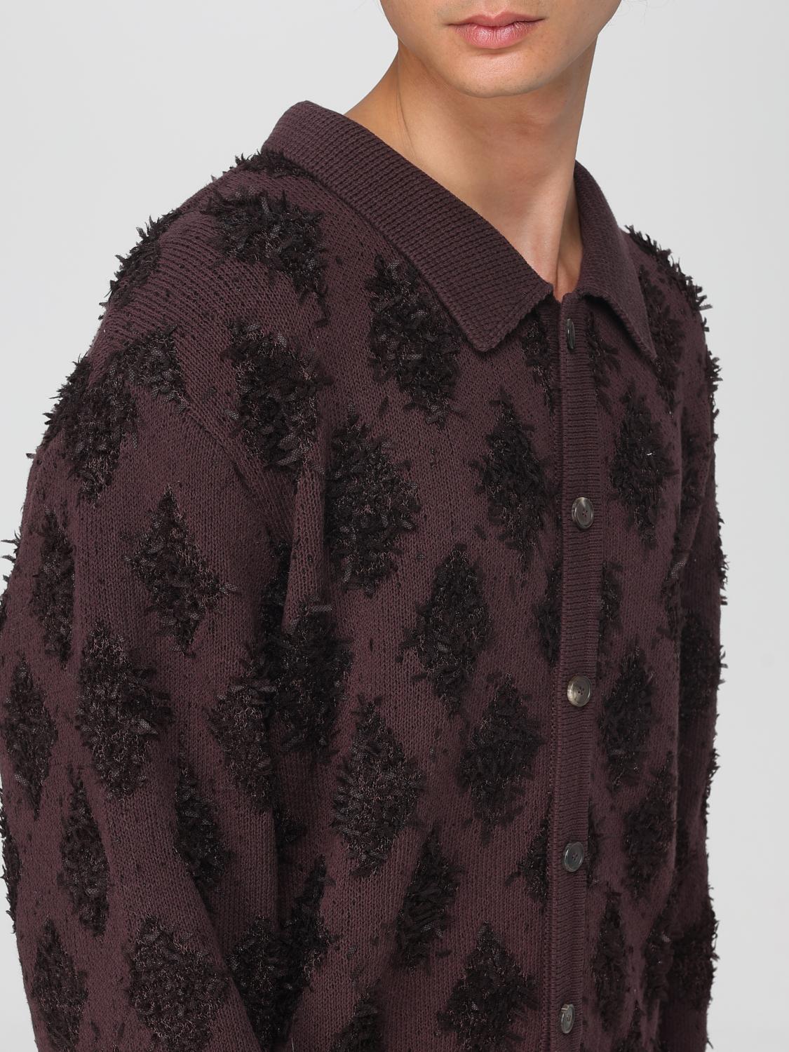 RECTO CARDIGAN: Cardigan men Recto, Brown - Img 5