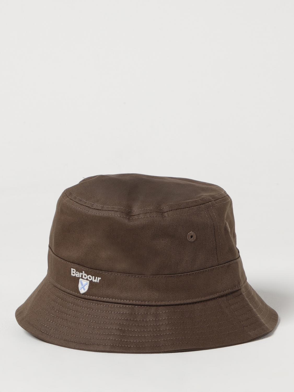 BARBOUR 모자: 모자 남성 Barbour, 그린 - Img 1