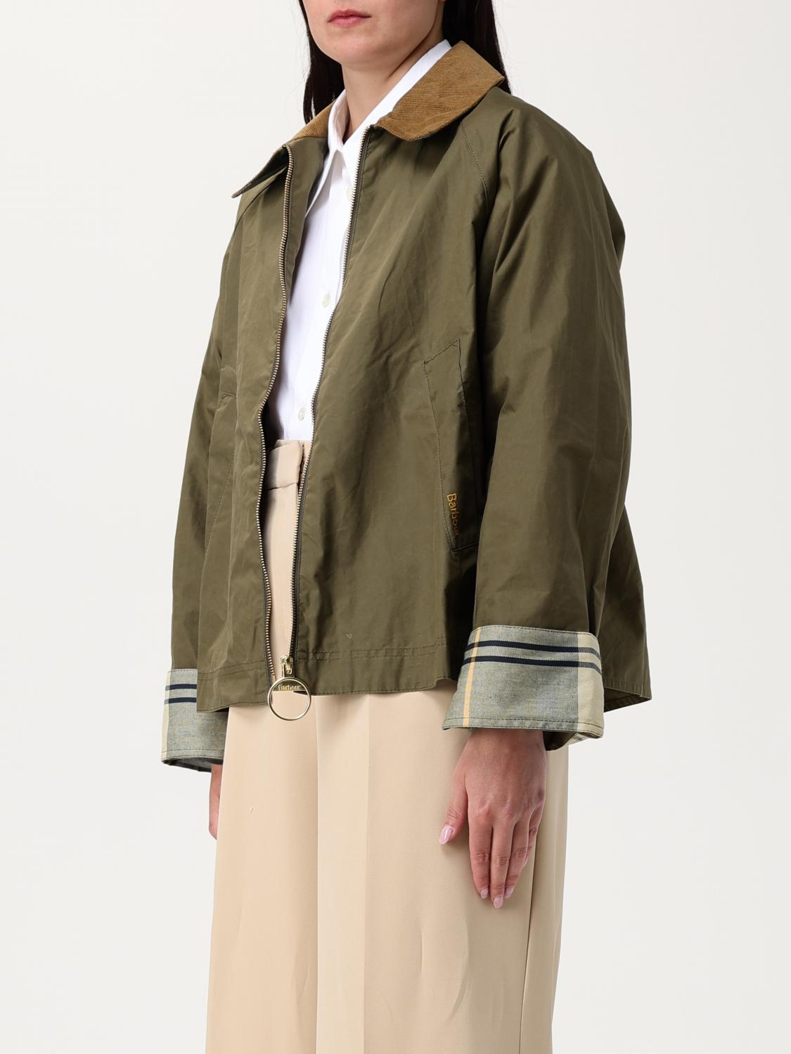 BARBOUR GIACCA: Giubbotto Barbour in cotone idrorepellente, Oliva - Img 3