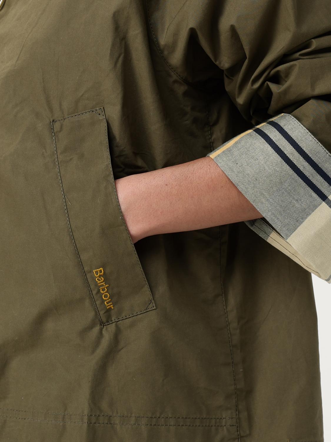 BARBOUR GIACCA: Giubbotto Barbour in cotone idrorepellente, Oliva - Img 4