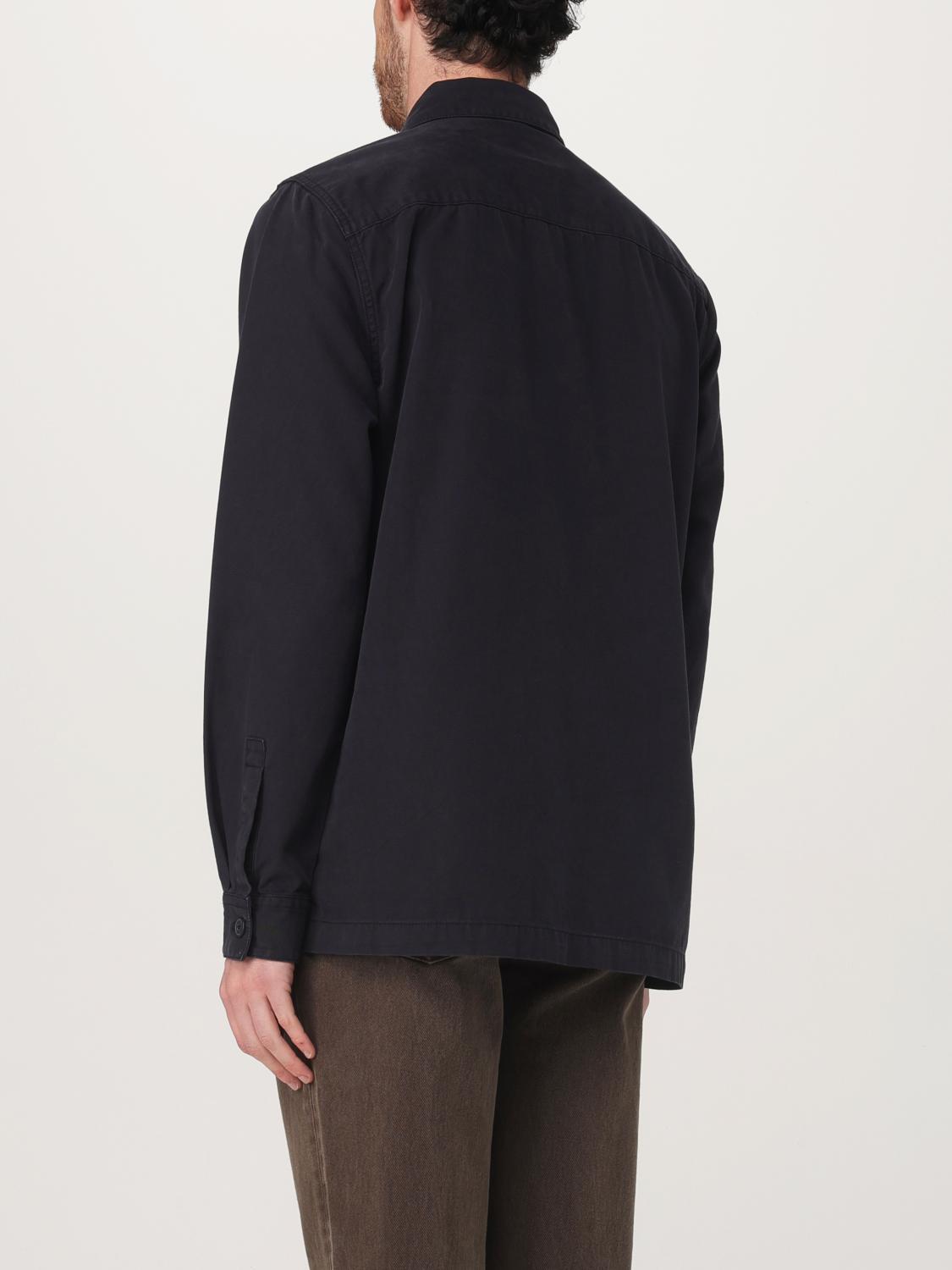 BARBOUR JACKET: Barbour cotton overshirt, Blue - Img 2