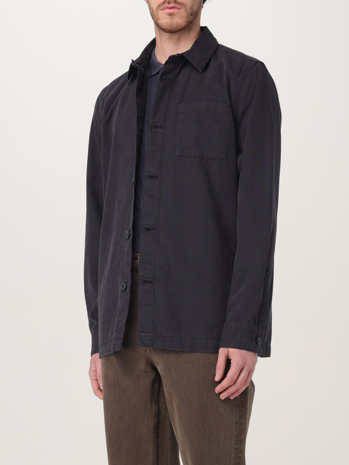 BARBOUR JACKET: Barbour cotton overshirt, Blue - Img 3