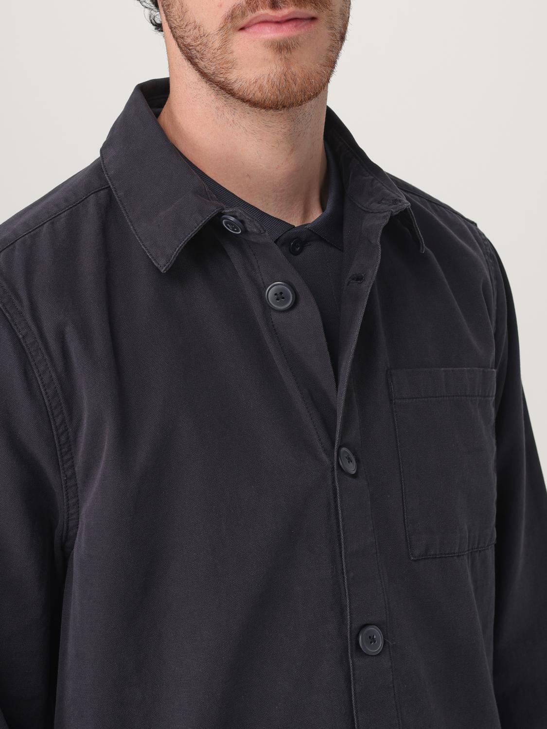 BARBOUR JACKET: Barbour cotton overshirt, Blue - Img 4