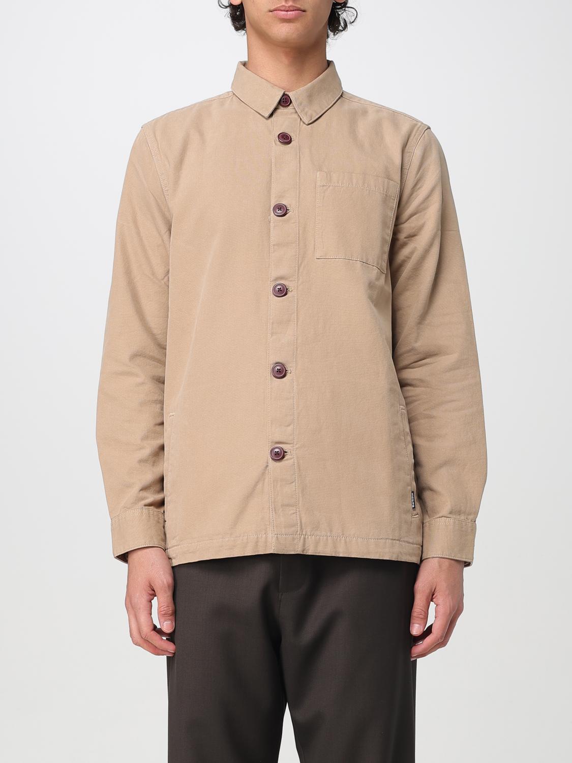 BARBOUR GIACCA: Overshirt Barbour in cotone , Grigio - Img 1