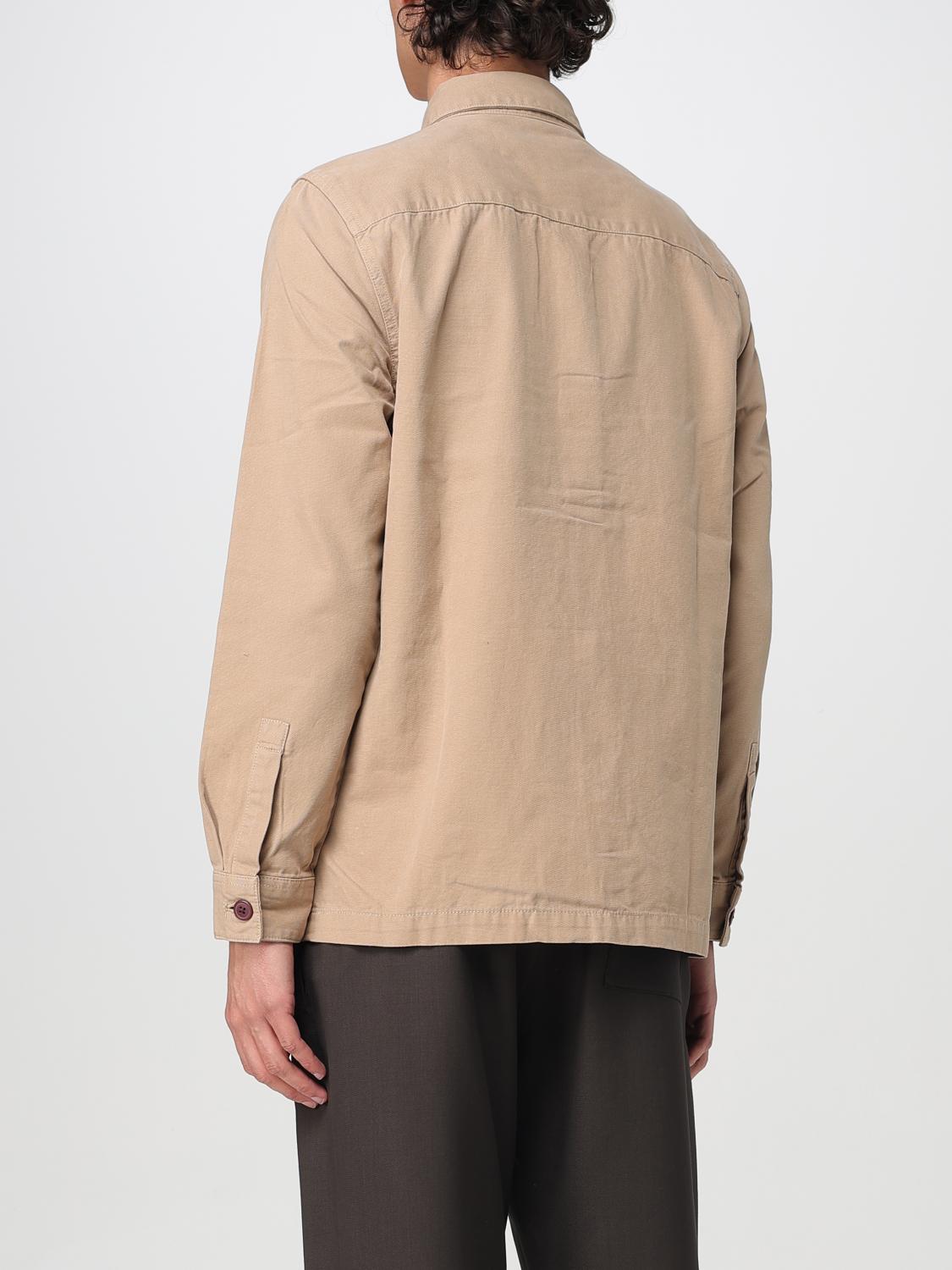 BARBOUR GIACCA: Overshirt Barbour in cotone , Grigio - Img 2