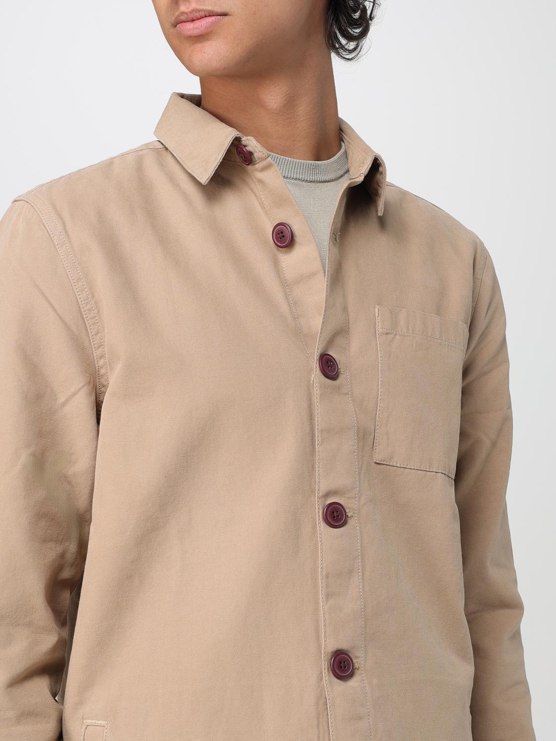 BARBOUR GIACCA: Overshirt Barbour in cotone , Grigio - Img 4