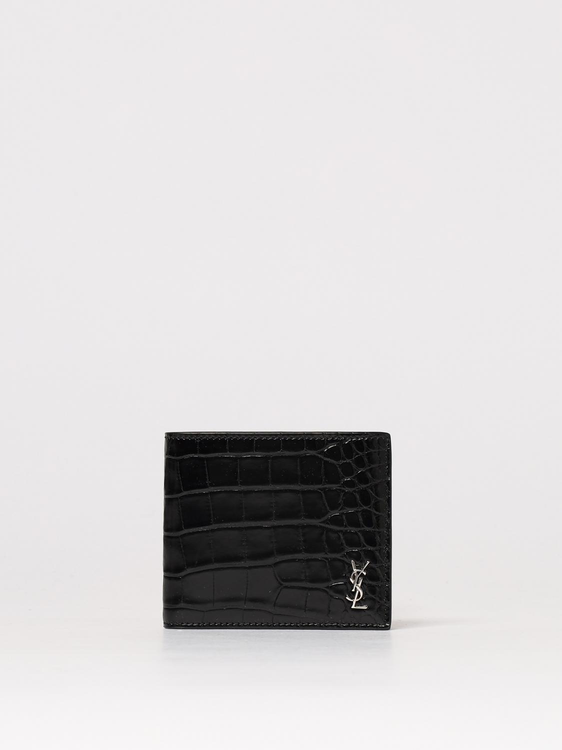 SAINT LAURENT WALLET: Wallet men Saint Laurent, Black - Img 1