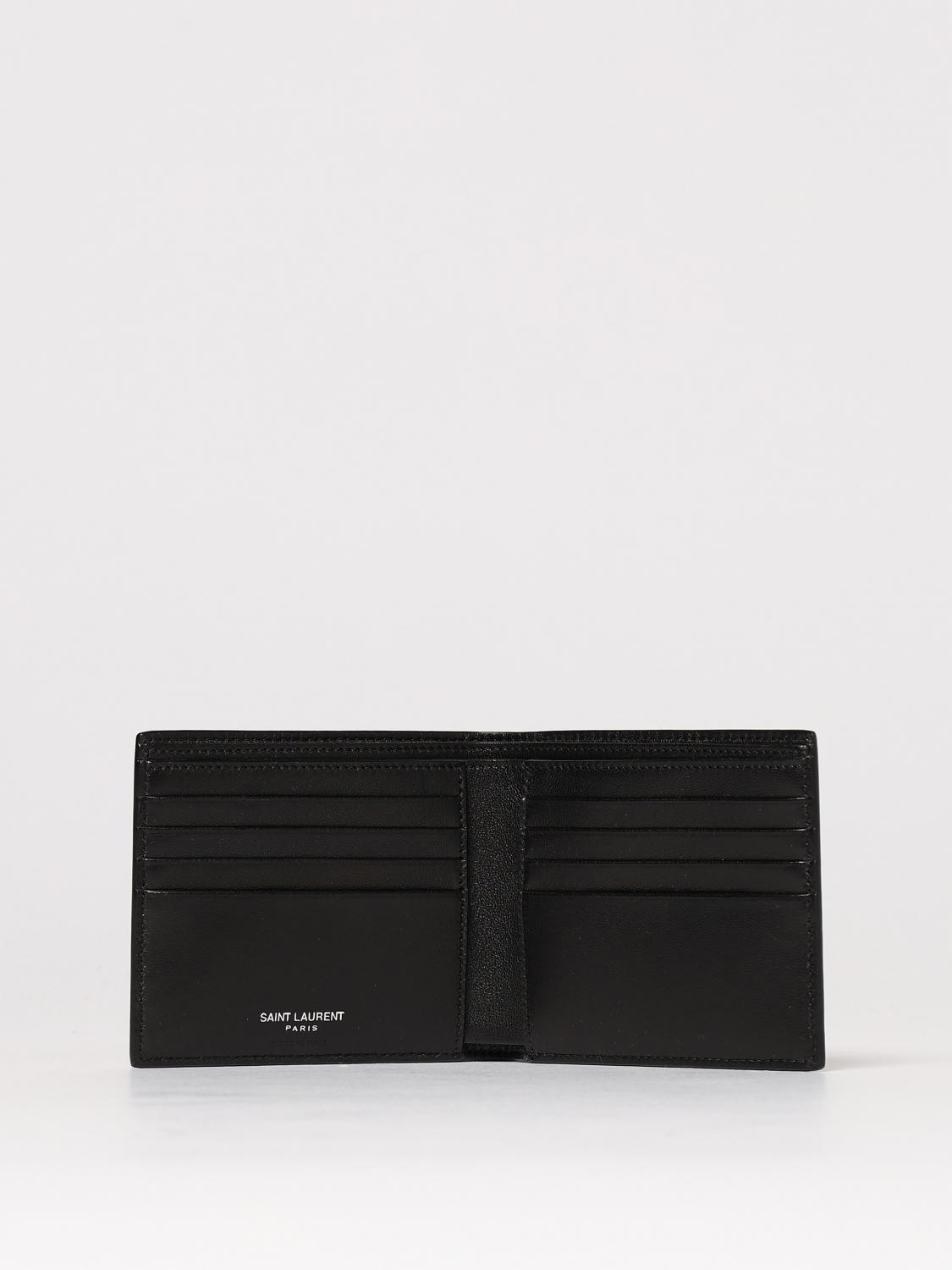 SAINT LAURENT WALLET: Wallet men Saint Laurent, Black - Img 2