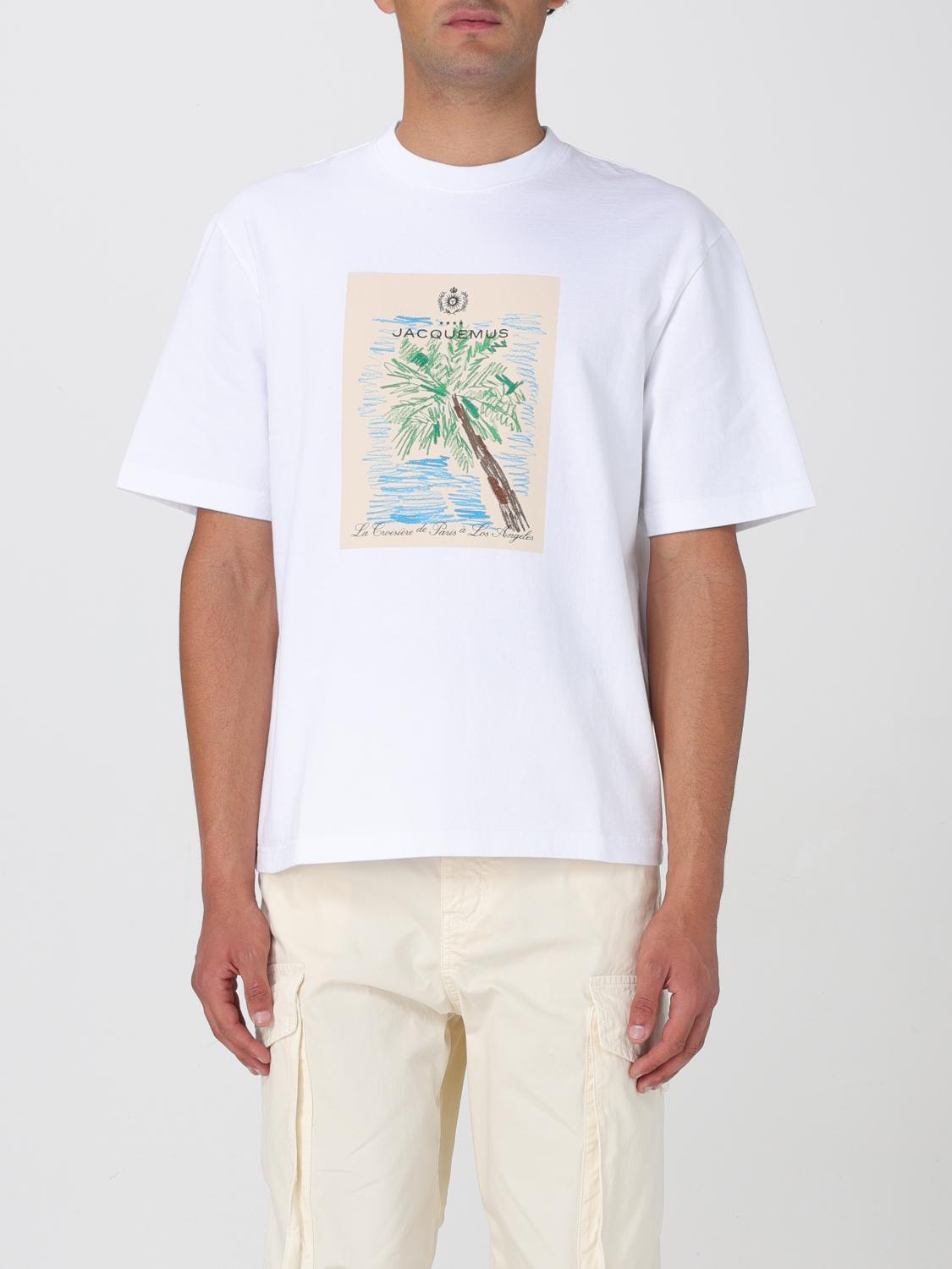 JACQUEMUS T-SHIRT: T-shirt men Jacquemus, White - Img 1
