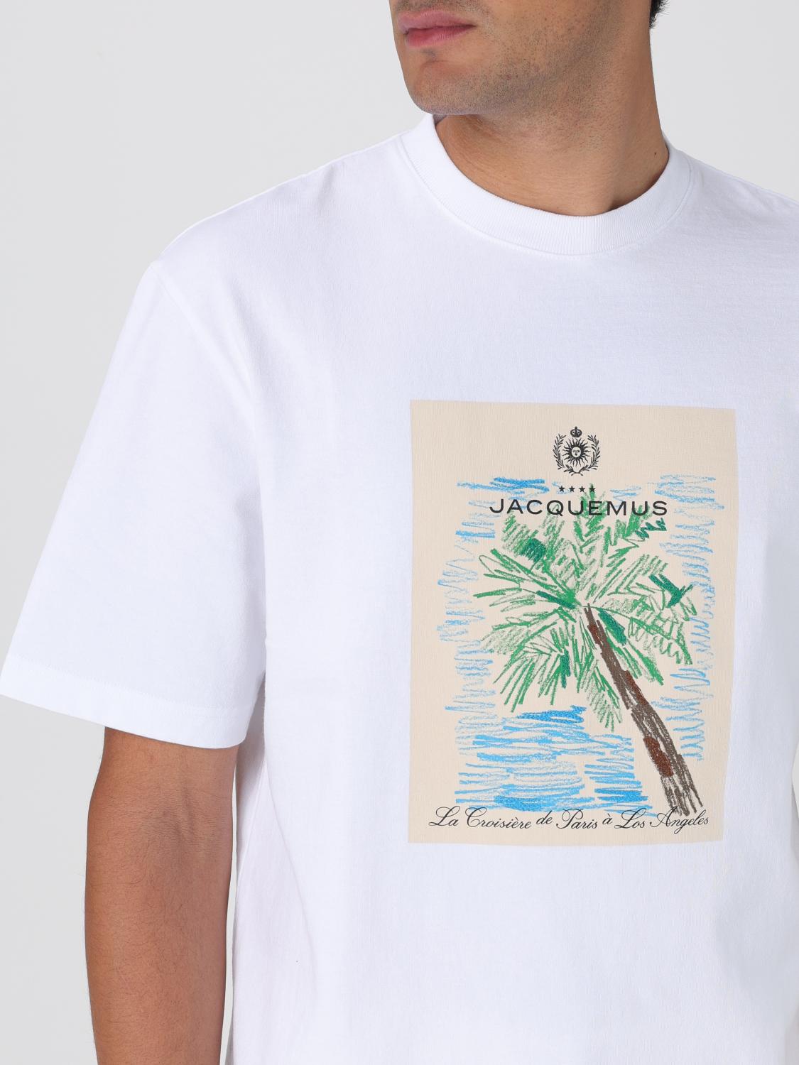 JACQUEMUS T-SHIRT: T-shirt men Jacquemus, White - Img 5