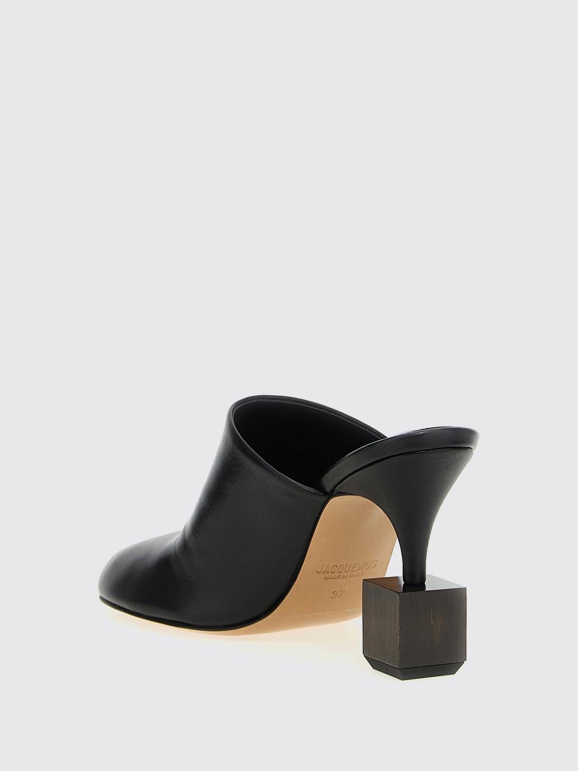 Jacquemus Heeled sandals woman - Black | 251FO1613073 | GIGLIO.COM