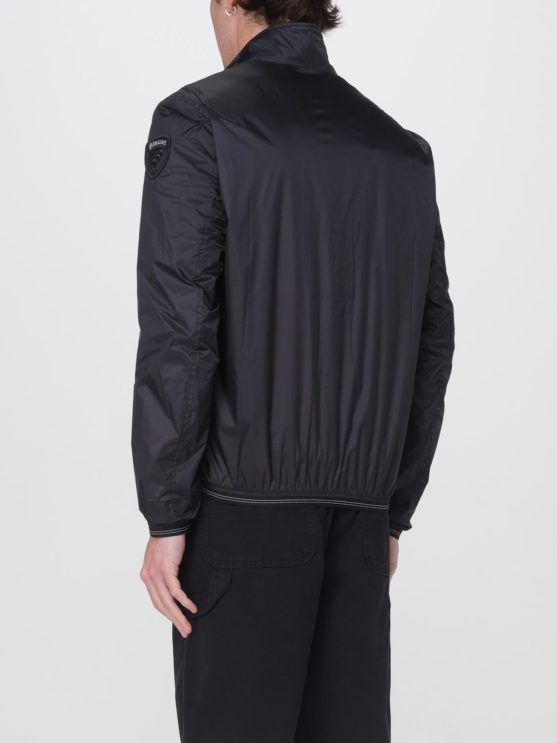 BLAUER CHAQUETA: Abrigo hombre Blauer, Negro - Img 2