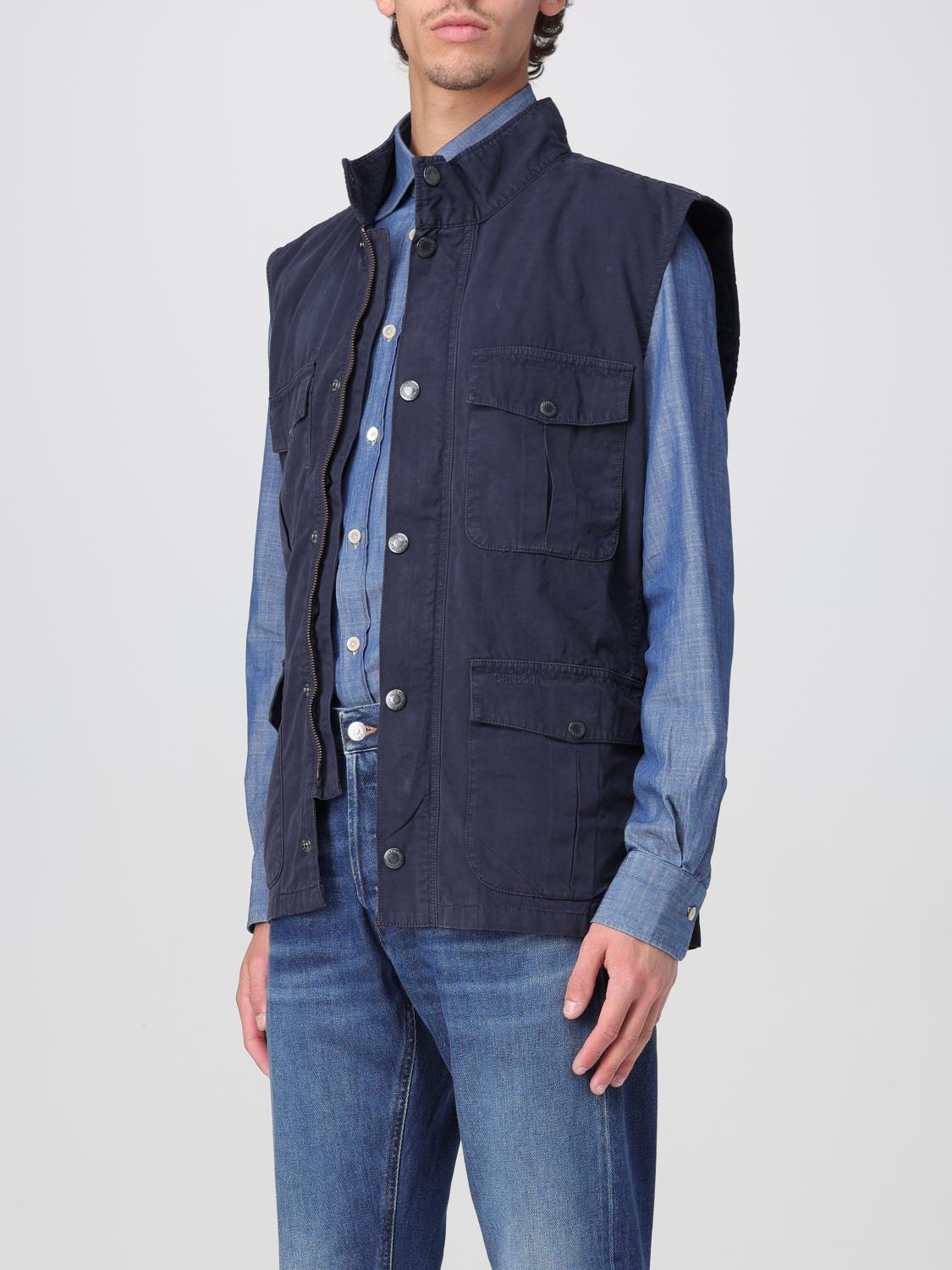 BARBOUR CHALECO: Chaleco hombre Barbour, Azul Oscuro - Img 3