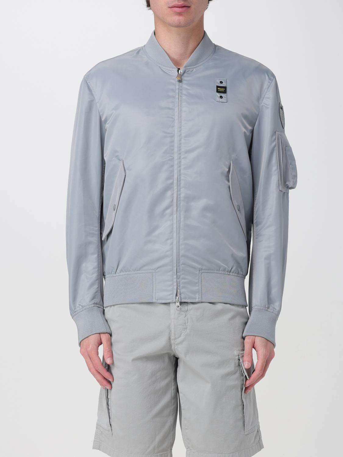 BLAUER JACKET: Coat men Blauer, Grey - Img 1