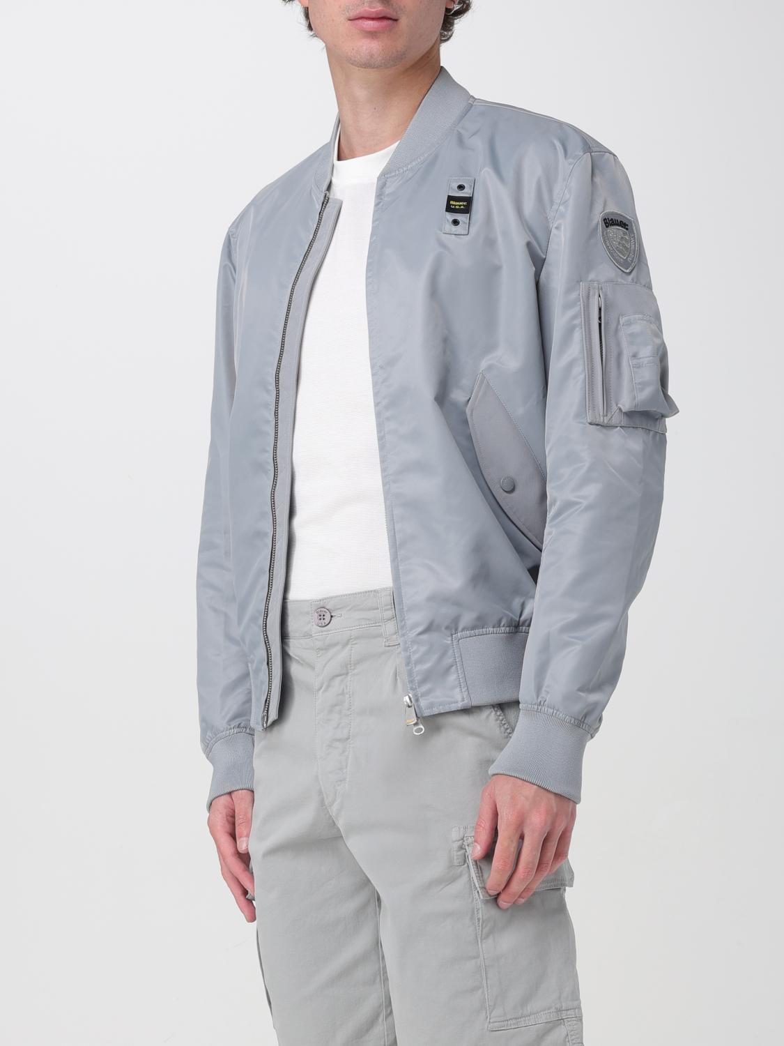 BLAUER JACKET: Coat men Blauer, Grey - Img 3