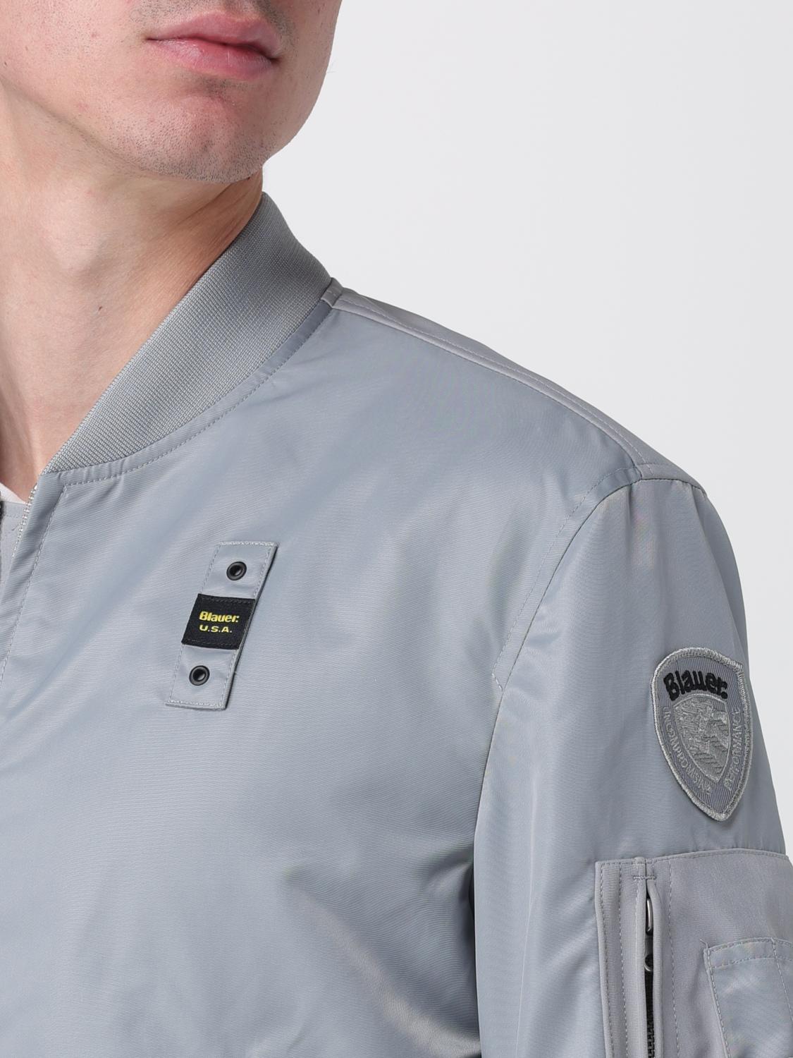 BLAUER JACKET: Coat men Blauer, Grey - Img 4