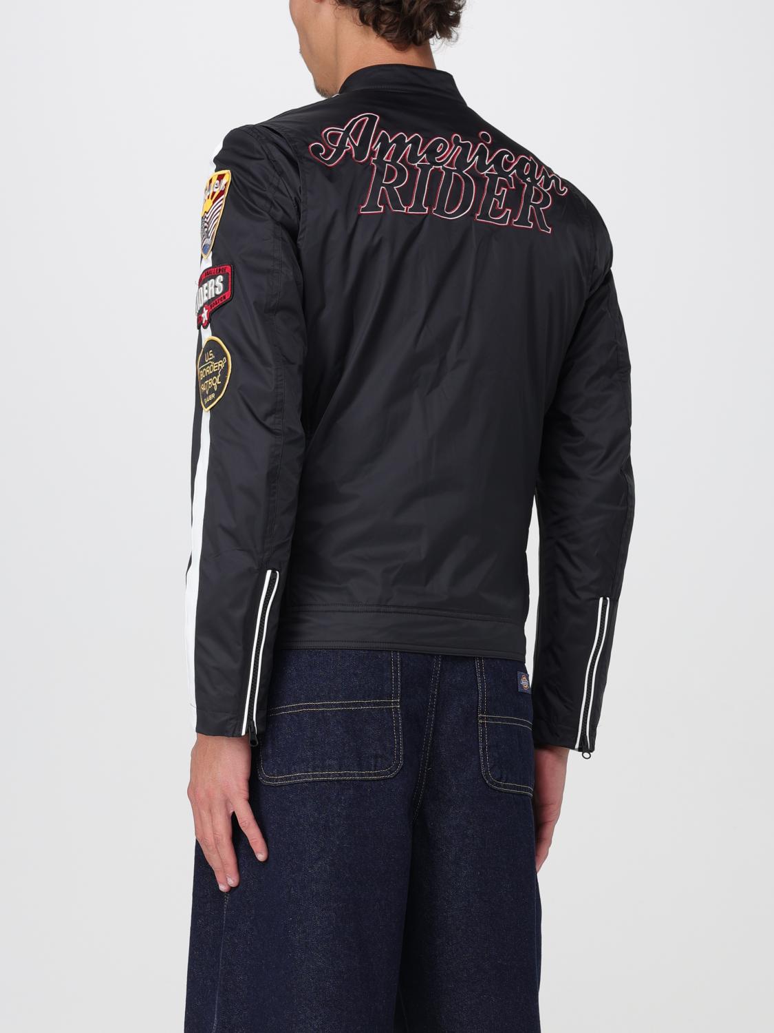 BLAUER CHAQUETA: Abrigo hombre Blauer, Negro - Img 2