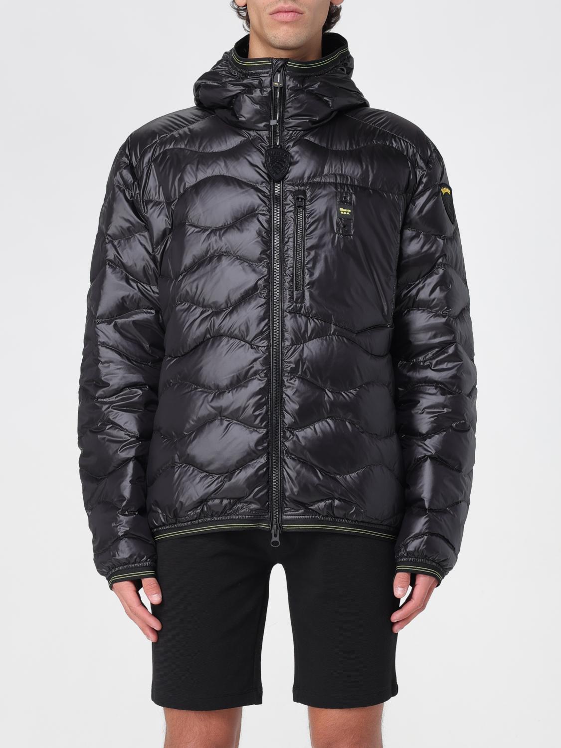 BLAUER JACKET: Jacket men Blauer, Black - Img 1