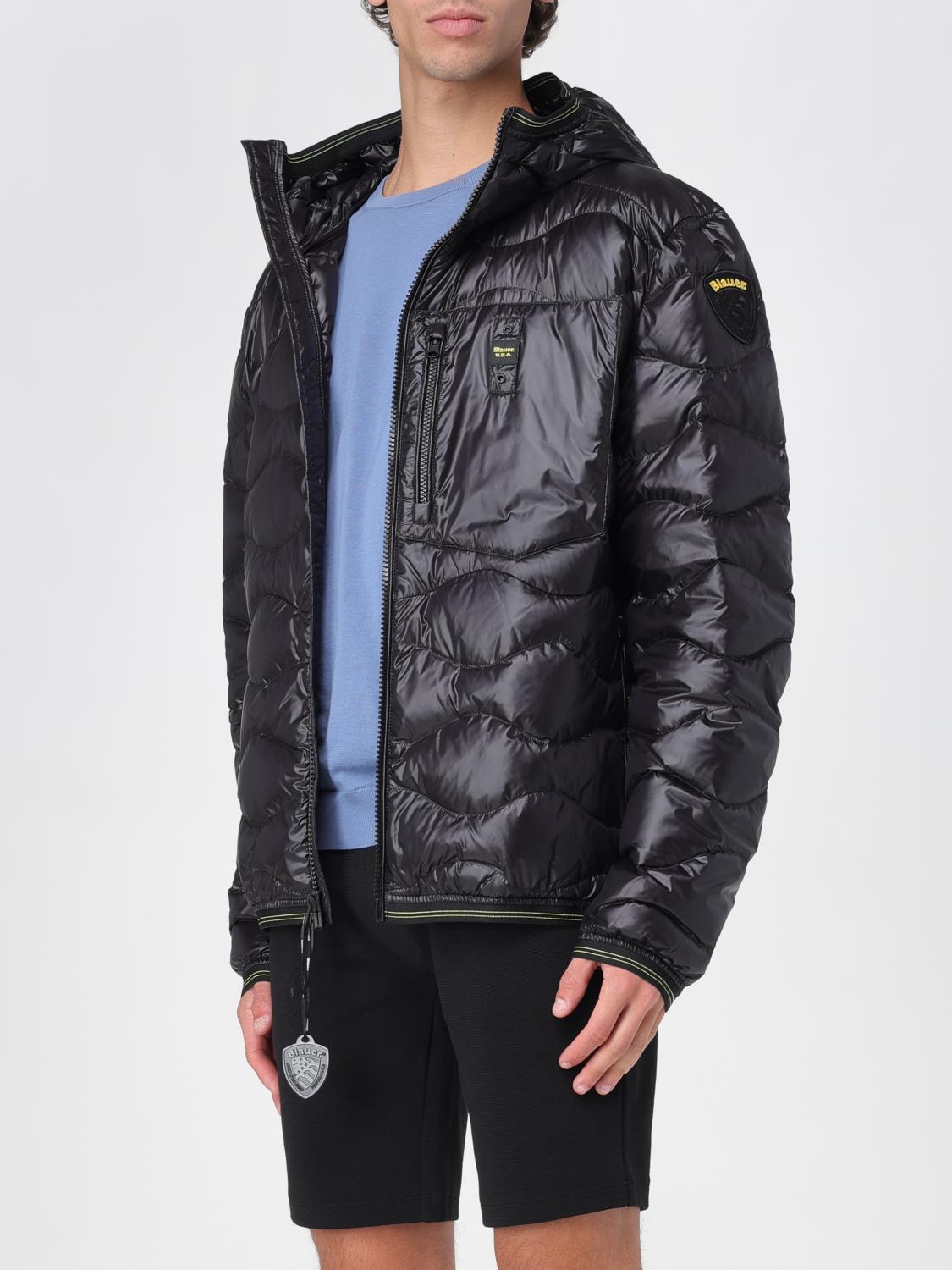 BLAUER JACKET: Jacket men Blauer, Black - Img 3