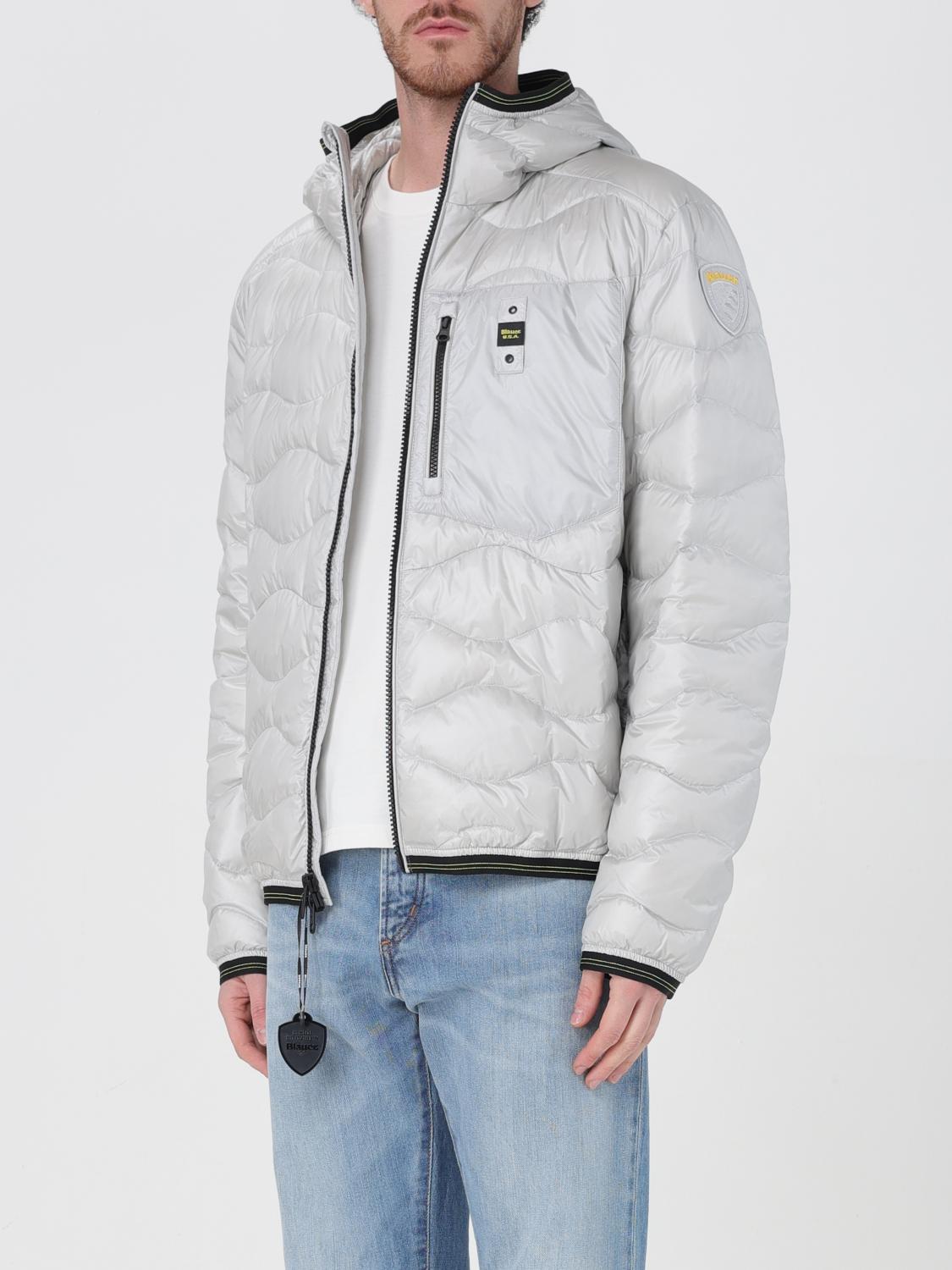 BLAUER JACKET: Jacket men Blauer, Grey - Img 3