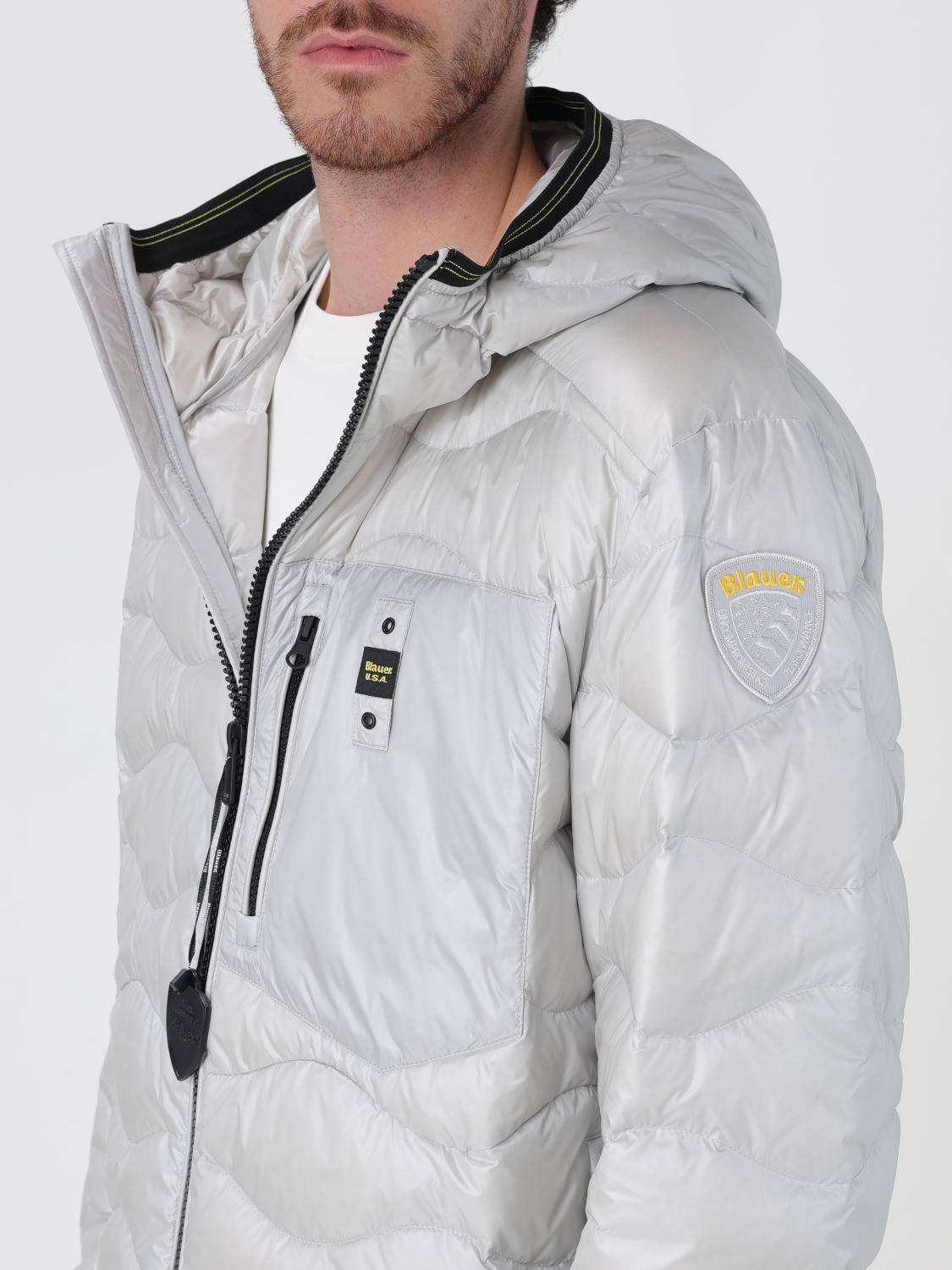 BLAUER JACKET: Jacket men Blauer, Grey - Img 4