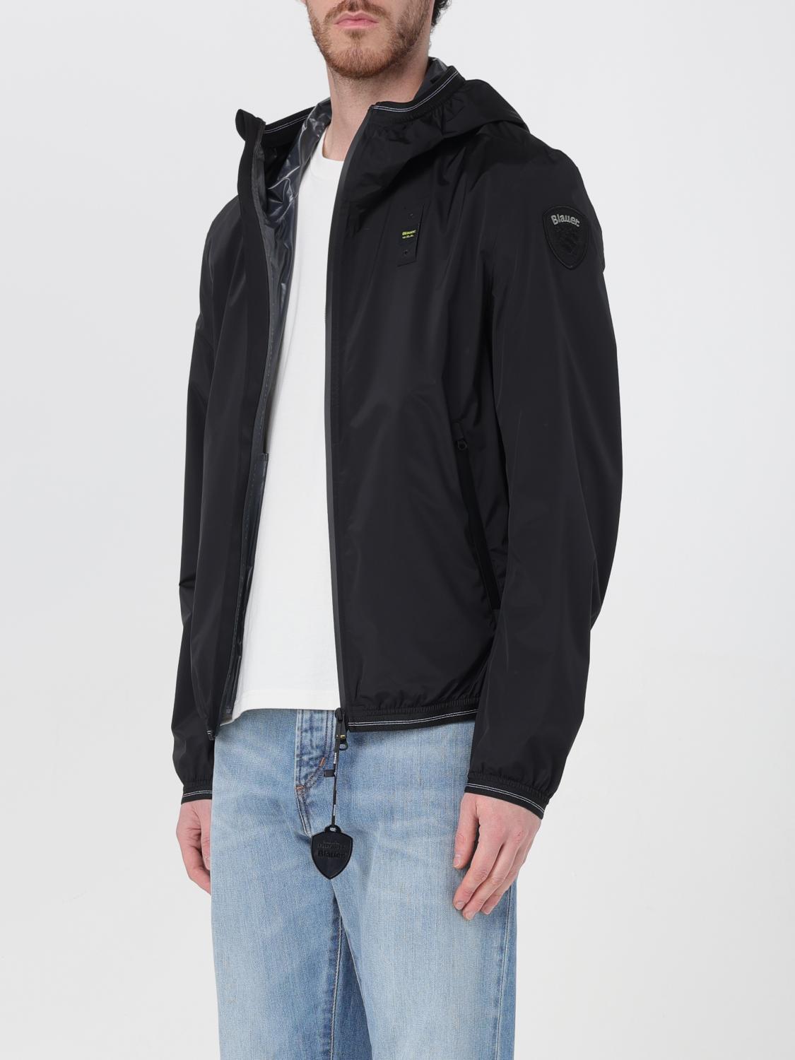 BLAUER JACKET: Jacket men Blauer, Black - Img 3