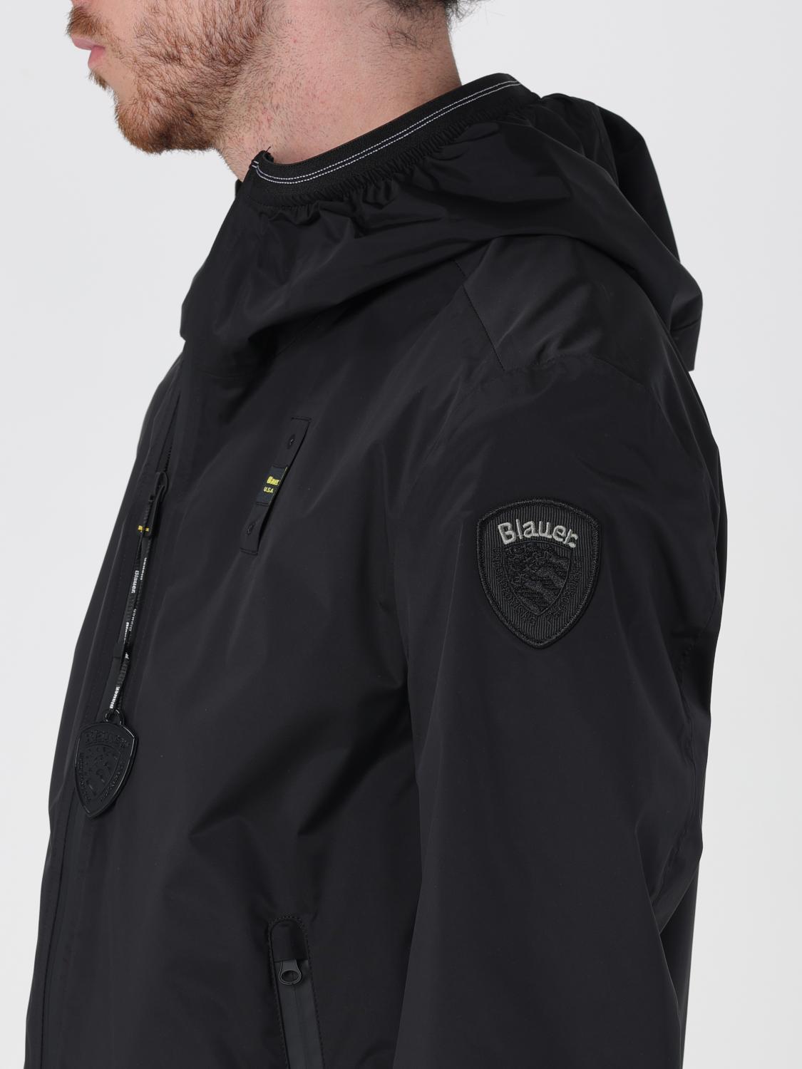 BLAUER JACKET: Jacket men Blauer, Black - Img 4