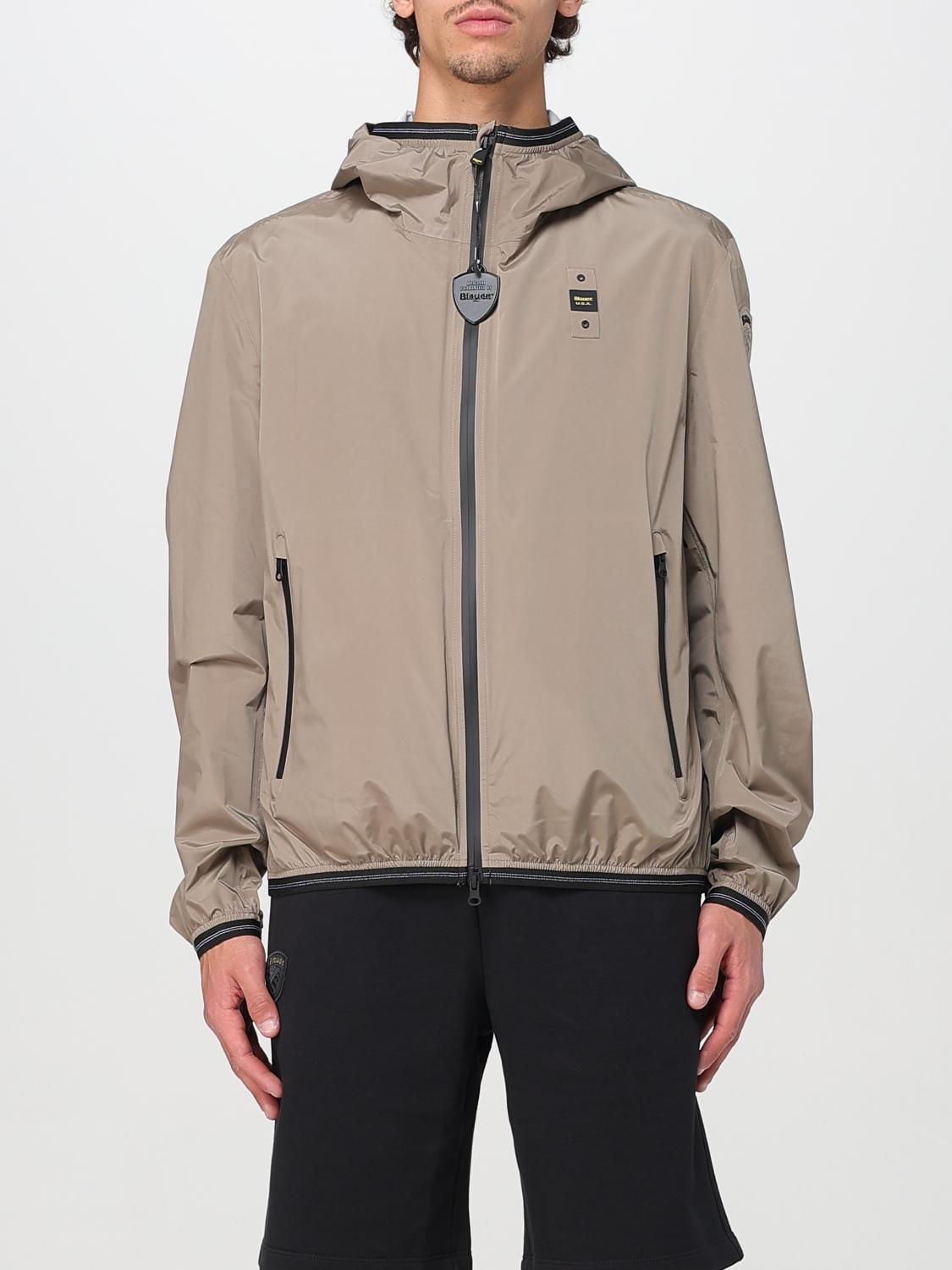 BLAUER ジャケット: ジャケット メンズ Blauer, ベージュ - Img 1