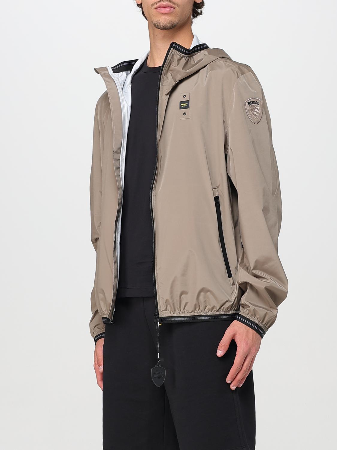BLAUER ジャケット: ジャケット メンズ Blauer, ベージュ - Img 3