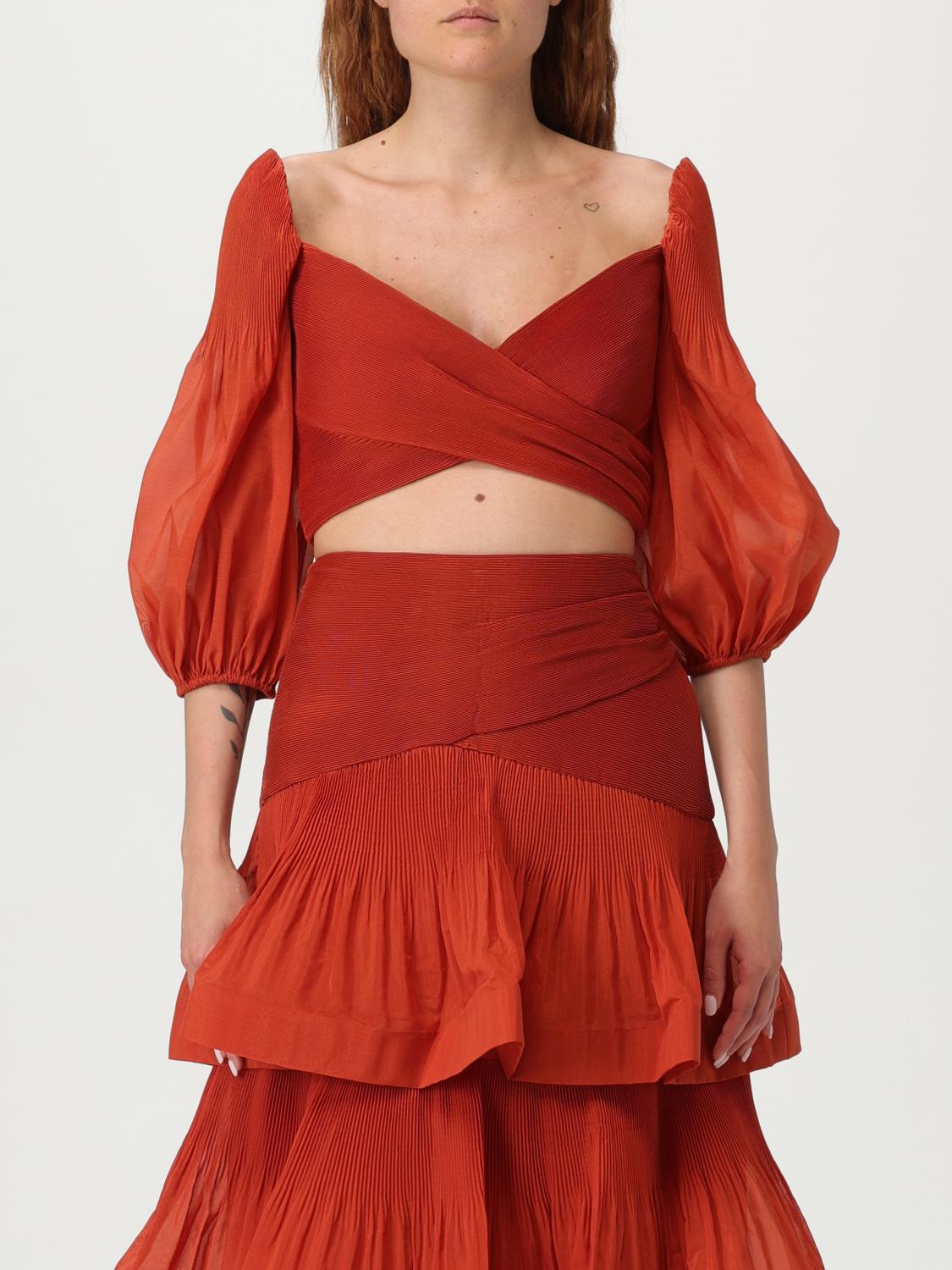 ZIMMERMANN TOP: Jersey mujer Zimmermann, Rojo - Img 1