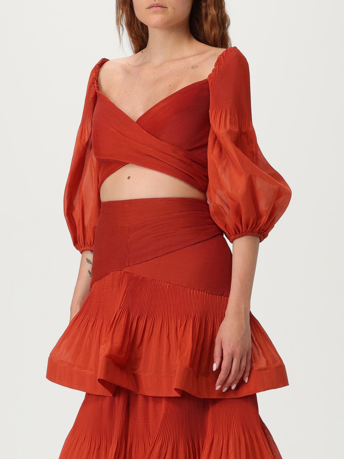 ZIMMERMANN TOP: Jersey mujer Zimmermann, Rojo - Img 4